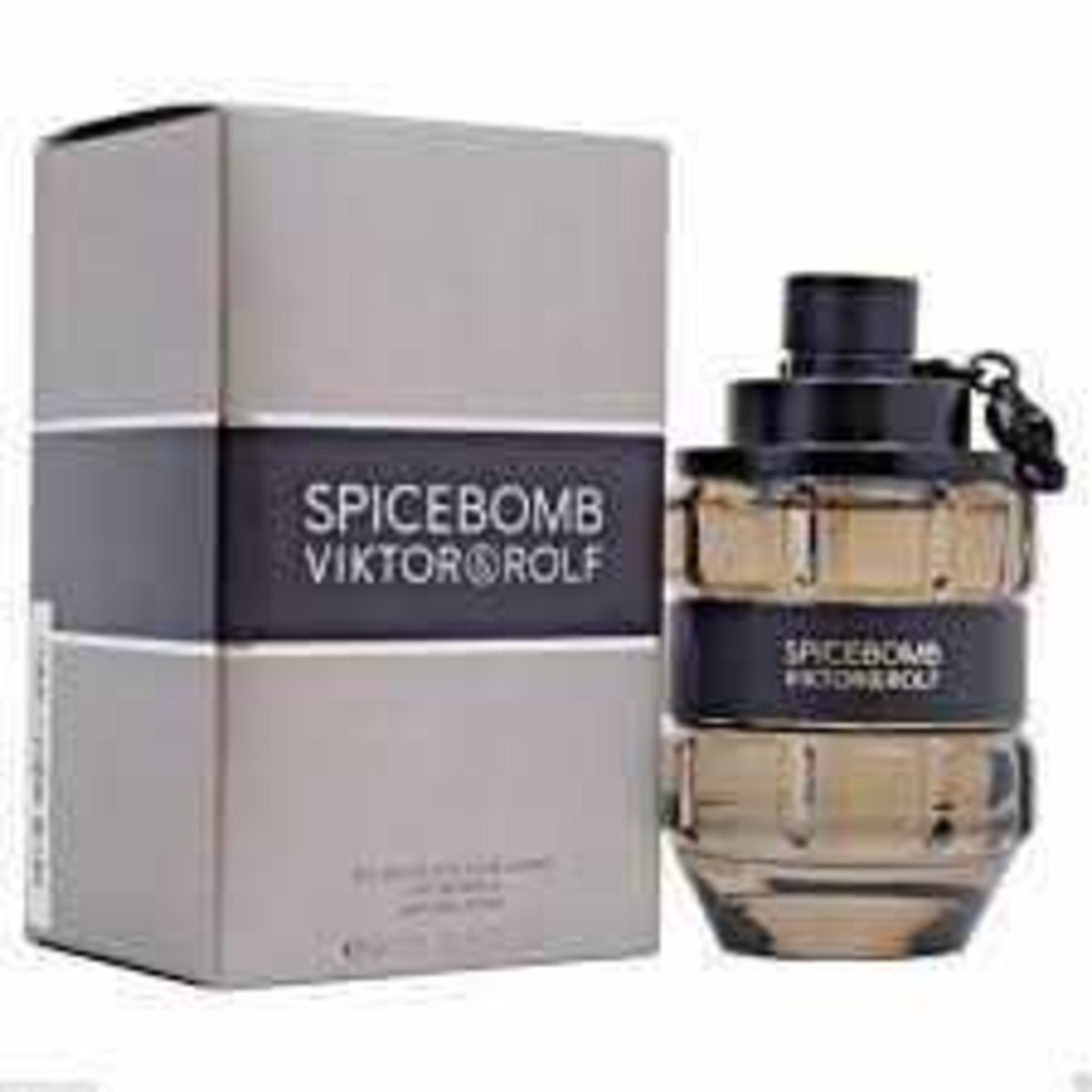RRP £90 Boxed Unused Ex Display Tester Bottle Of Viktor & Rolf Spicebomb 90Ml Edt Pour Homme Natura