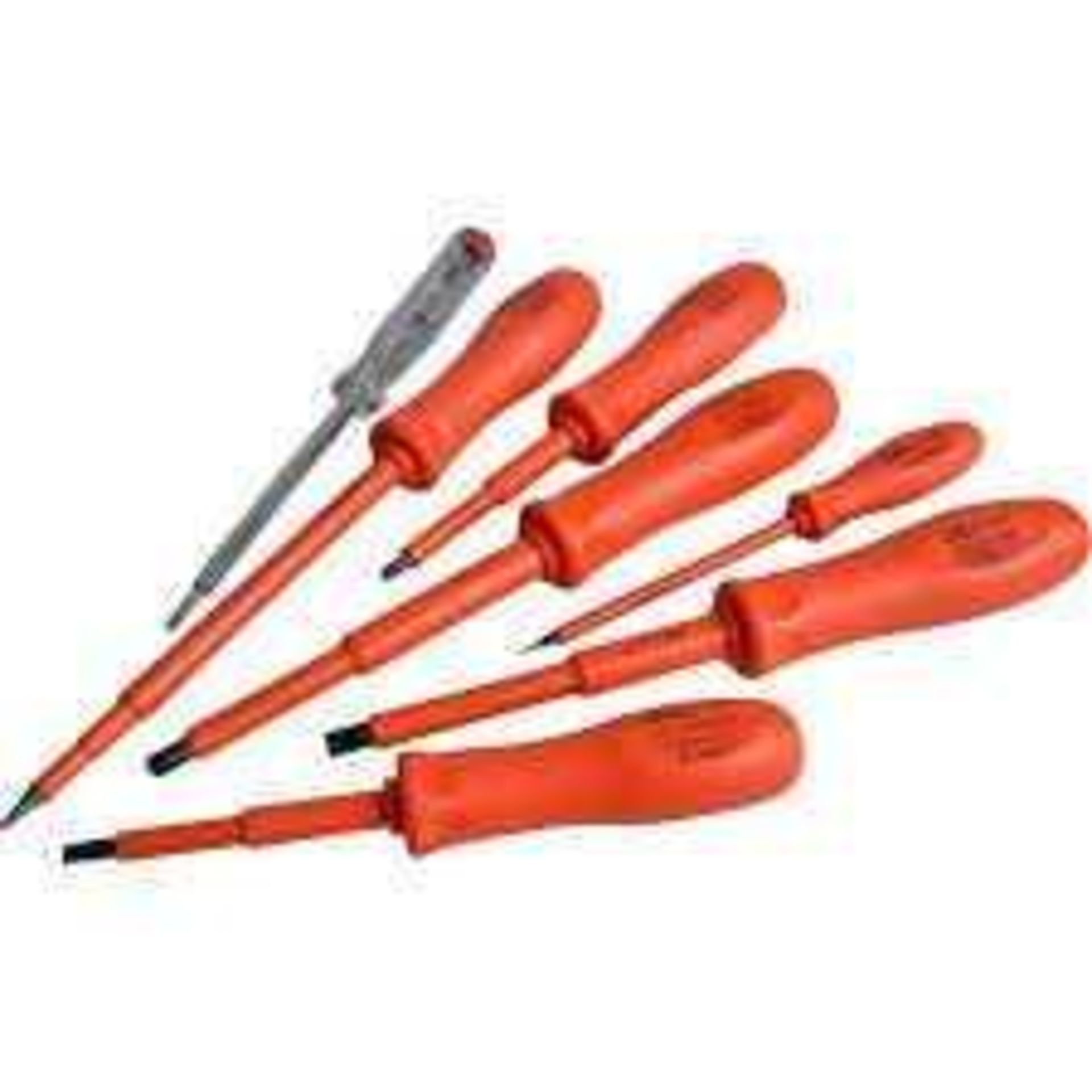 RRP £200 Lot To Contain 5 Brand New Boxed Dart Tools 7 Piece Insulated Screwdriver Set