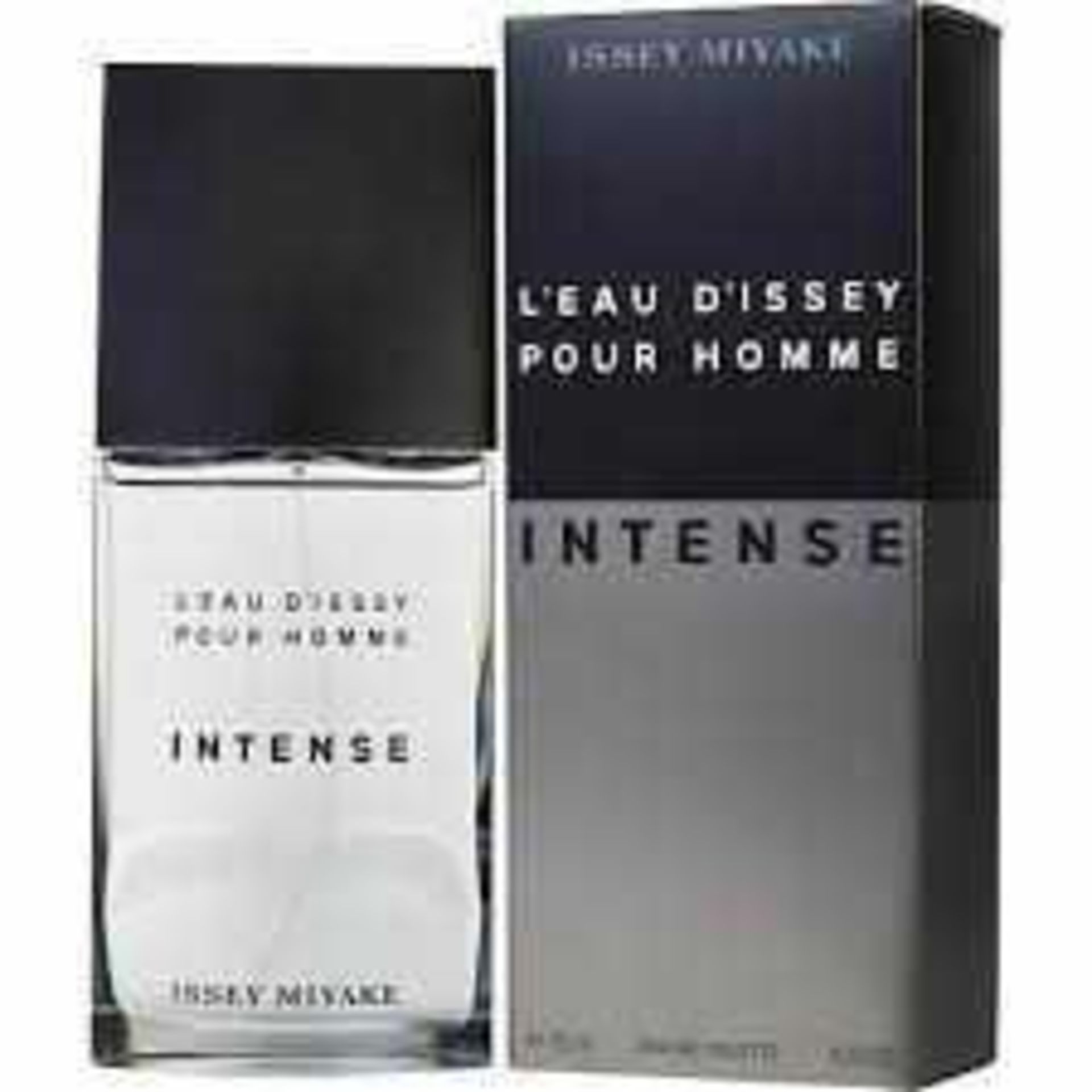 RRP £60 Boxed Unused Ex-Display Tester Bottle Of Issey Miyake L'Eau D'Issey Pour Homme Intense 125Ml