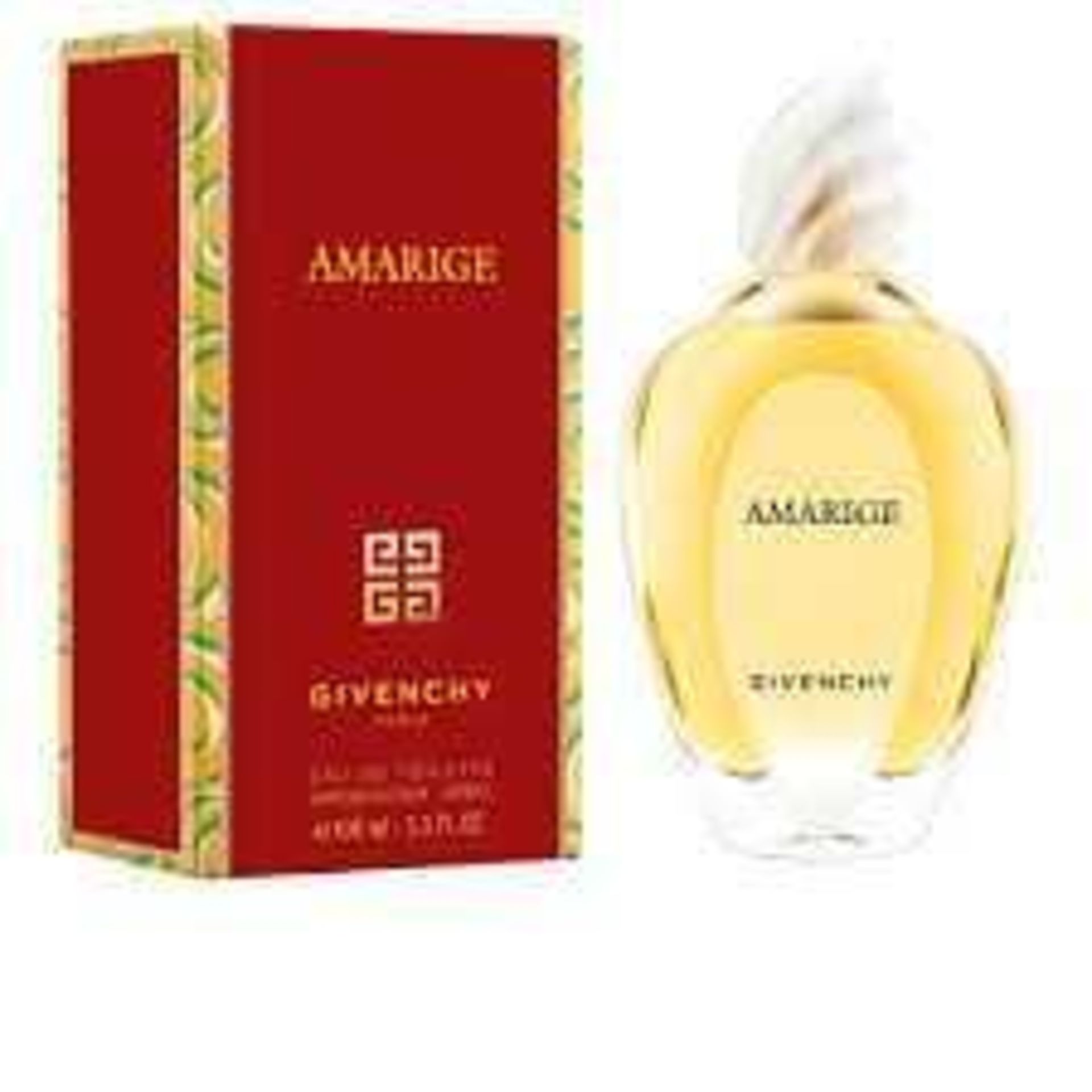 RRP £90 Boxed Unused Ex-Display Tester Bottle Of Givenchy Amarige 100Ml Edt