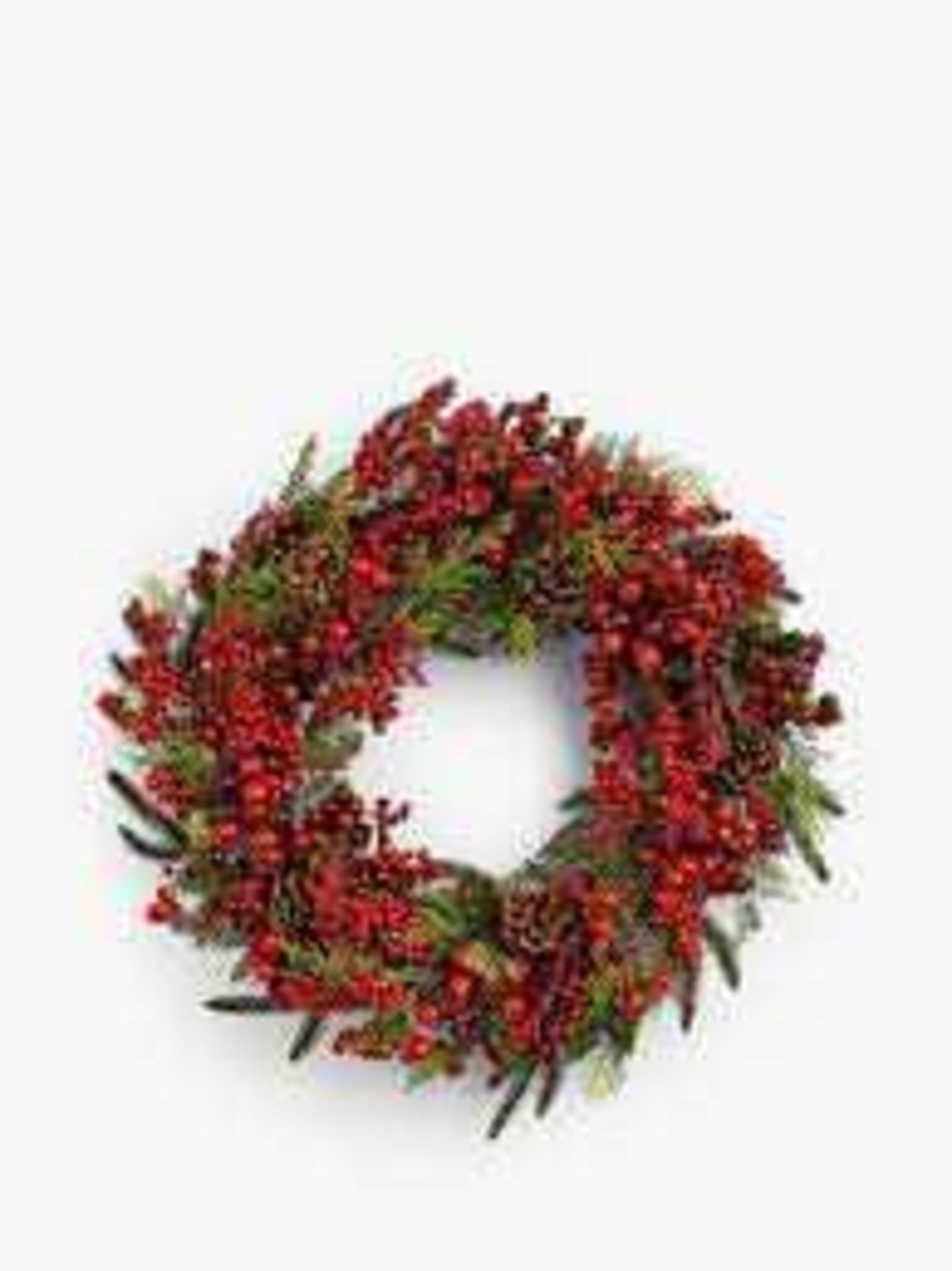 RRP £40 Each Boxed & Sealed John Lewis Assorted Christmas Wreaths & Garlands