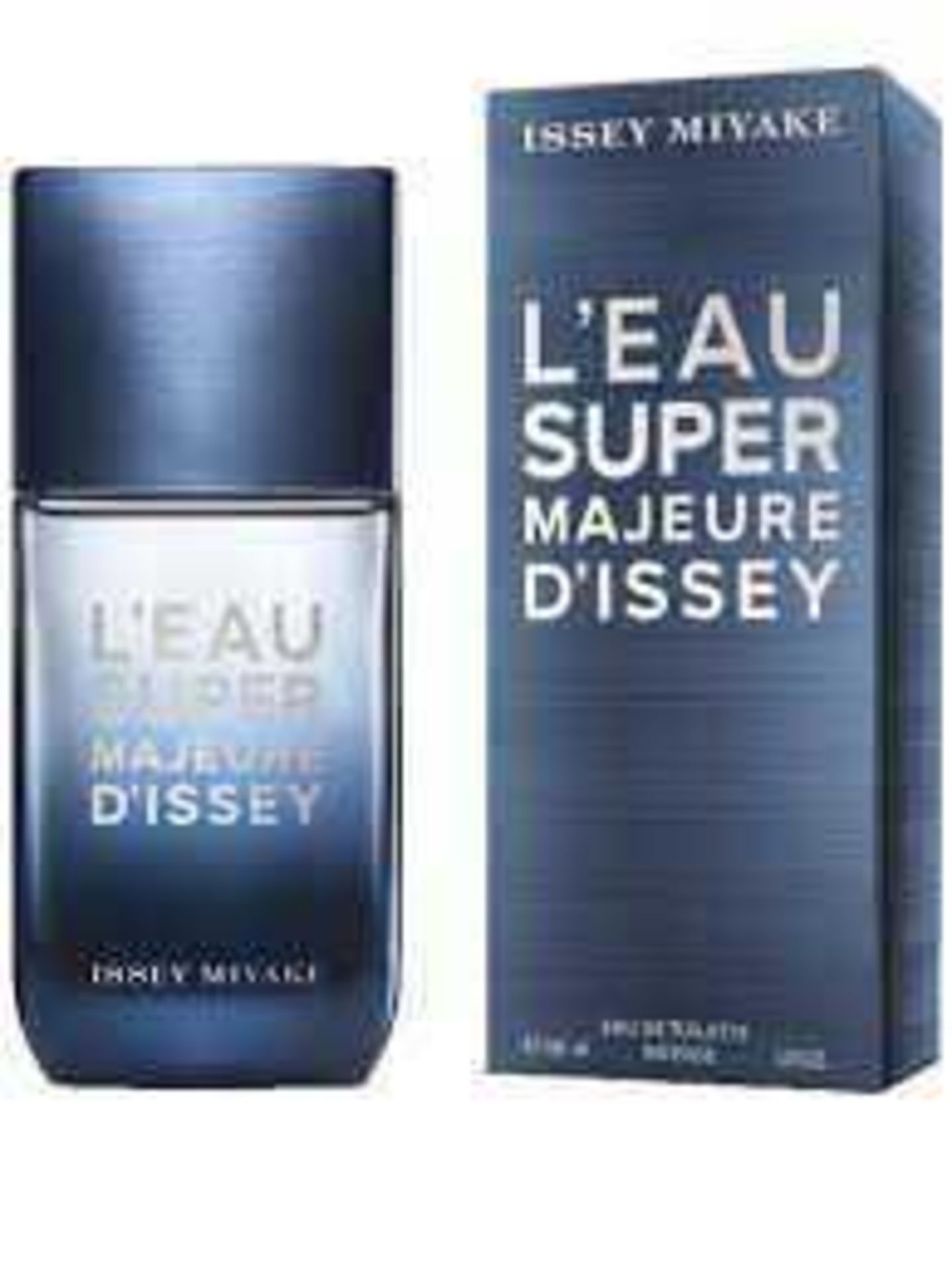 RRP £70 Boxed Unused Ex-Display Tester Bottle Of Issey Miyake 100Ml L'Eau Super Majeure D'Issey