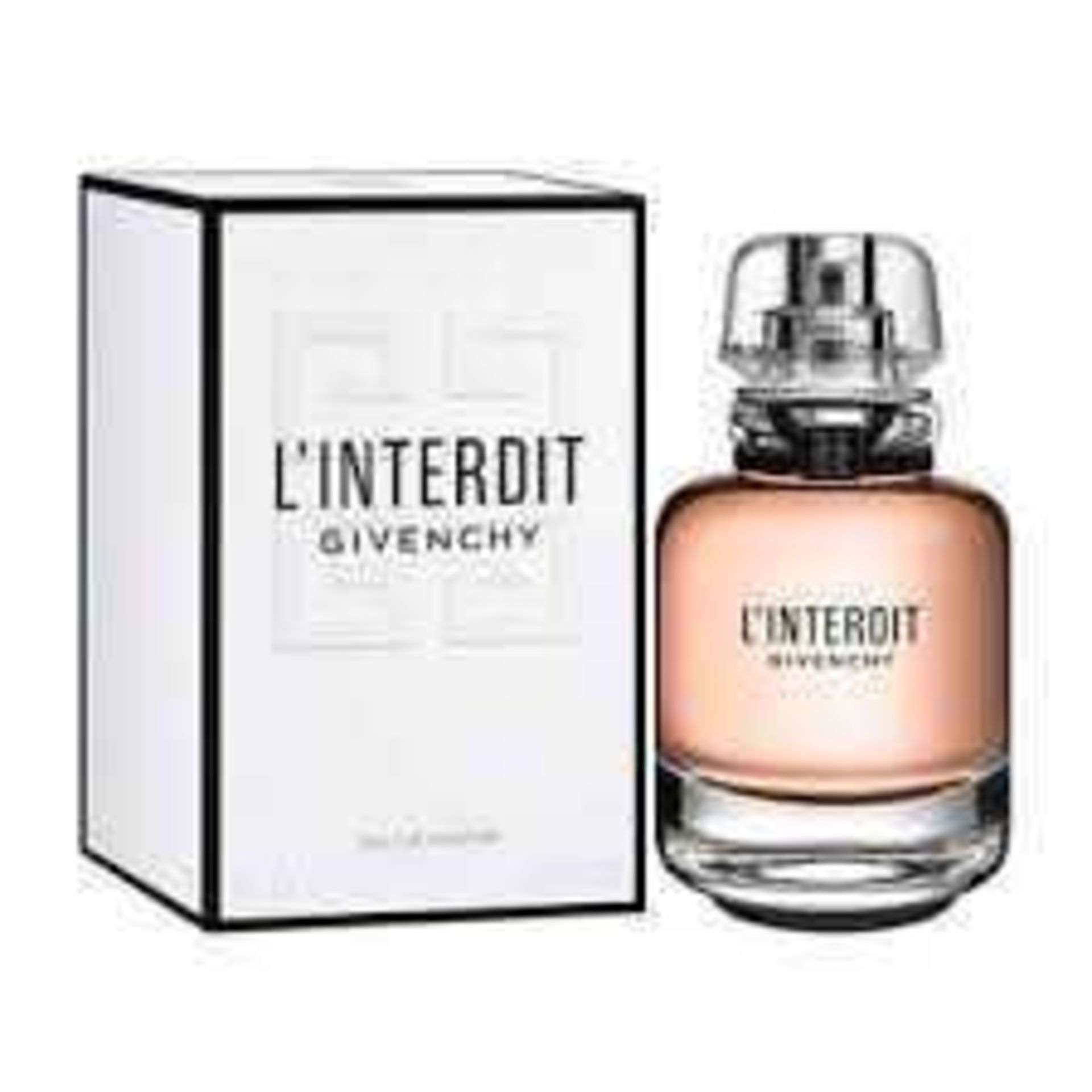 RRP £90 Boxed Unused Ex Display Tester Bottle Of Givenchy L'Interdit Eau De Parfum 80Ml