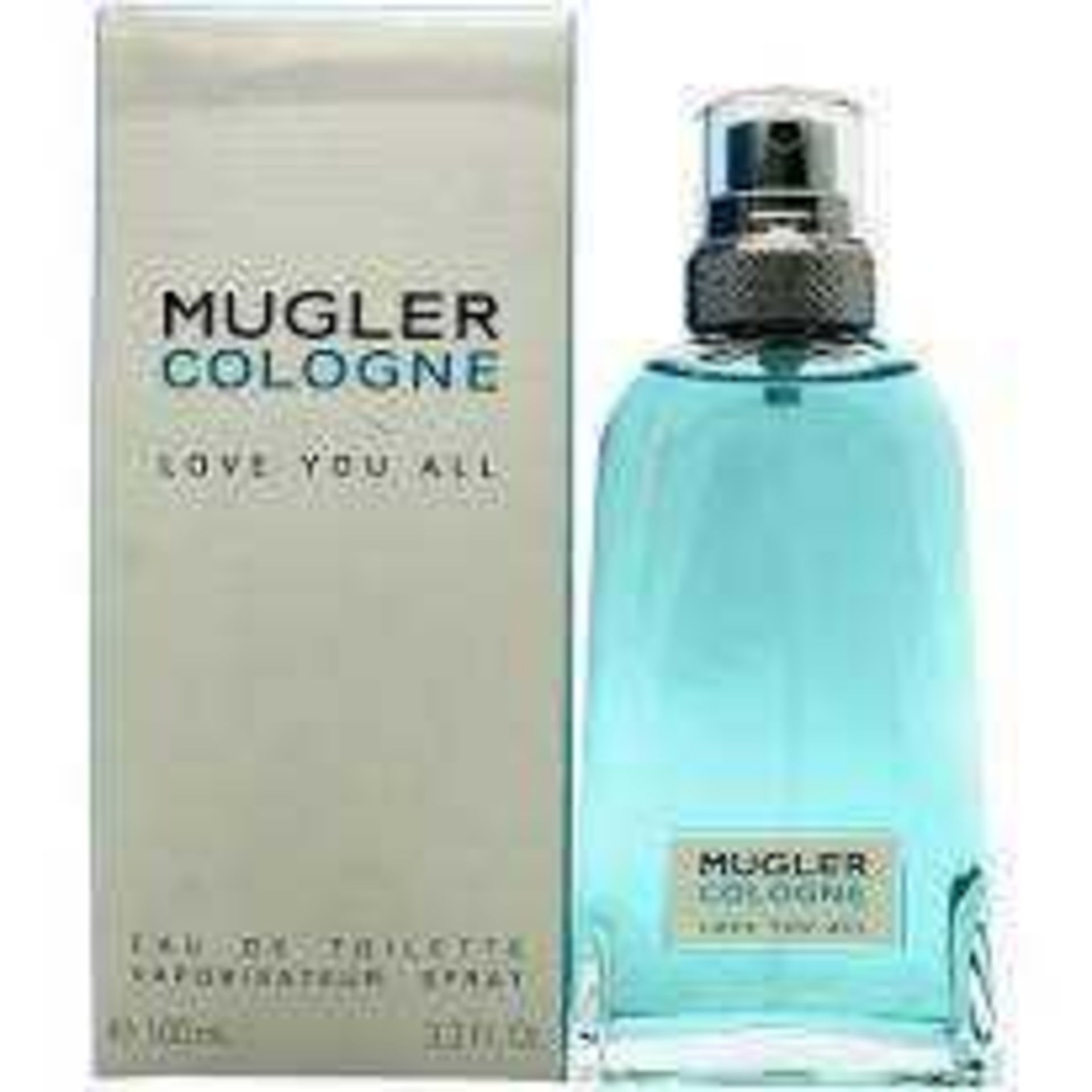 RRP £55 Boxed Unused Ex-Display Tester Bottle Of Thierry Mugler Cologne Love You All 100Ml Edt