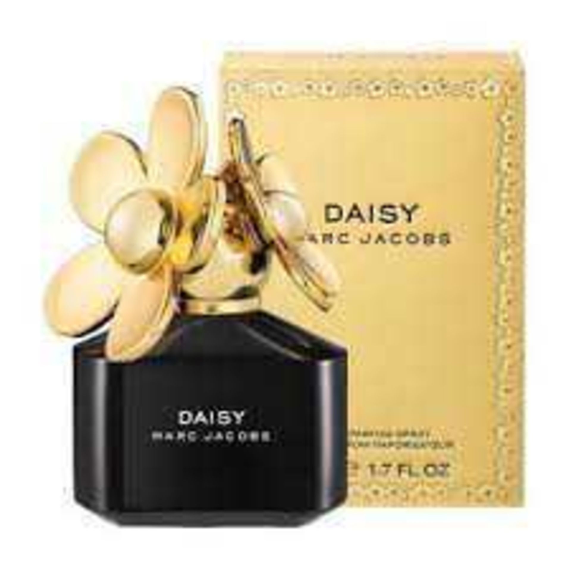 RRP £100 Boxed Ex Tester Marc Jacobs Daisy Eau De Parfum 50Ml Edp Spray - Black Edition