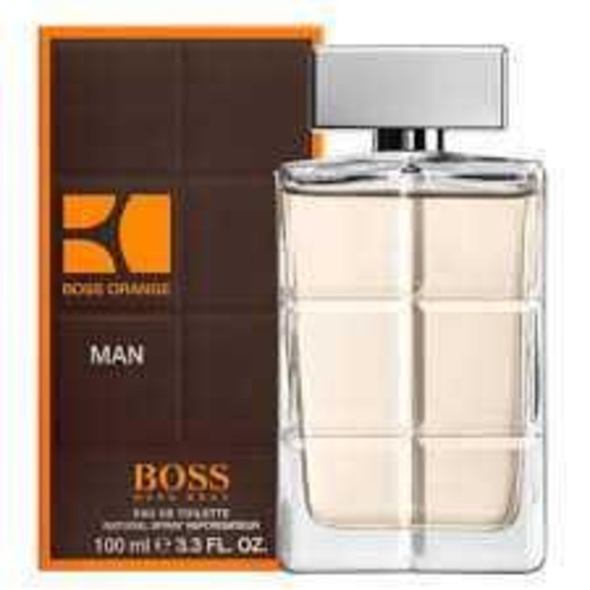 RRP £60 Boxed Unused Ex Display Tester Bottle Of Hugo Boss Orange Man 100Ml Edt