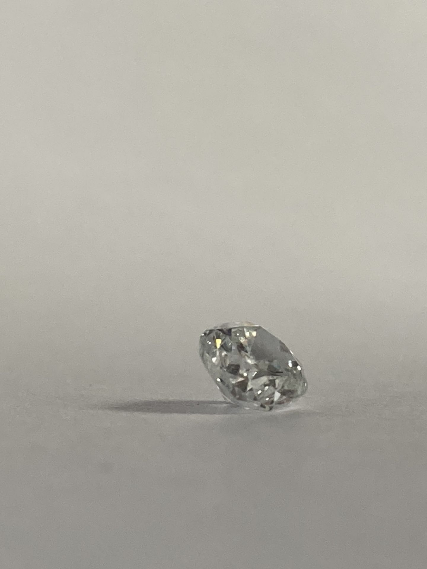 RRP £6,300 Cushion Modified Brilliant Cut 4.79X4.68X3.02Mm 0.55 Carat Natural Very Light Green Diamo - Image 3 of 3