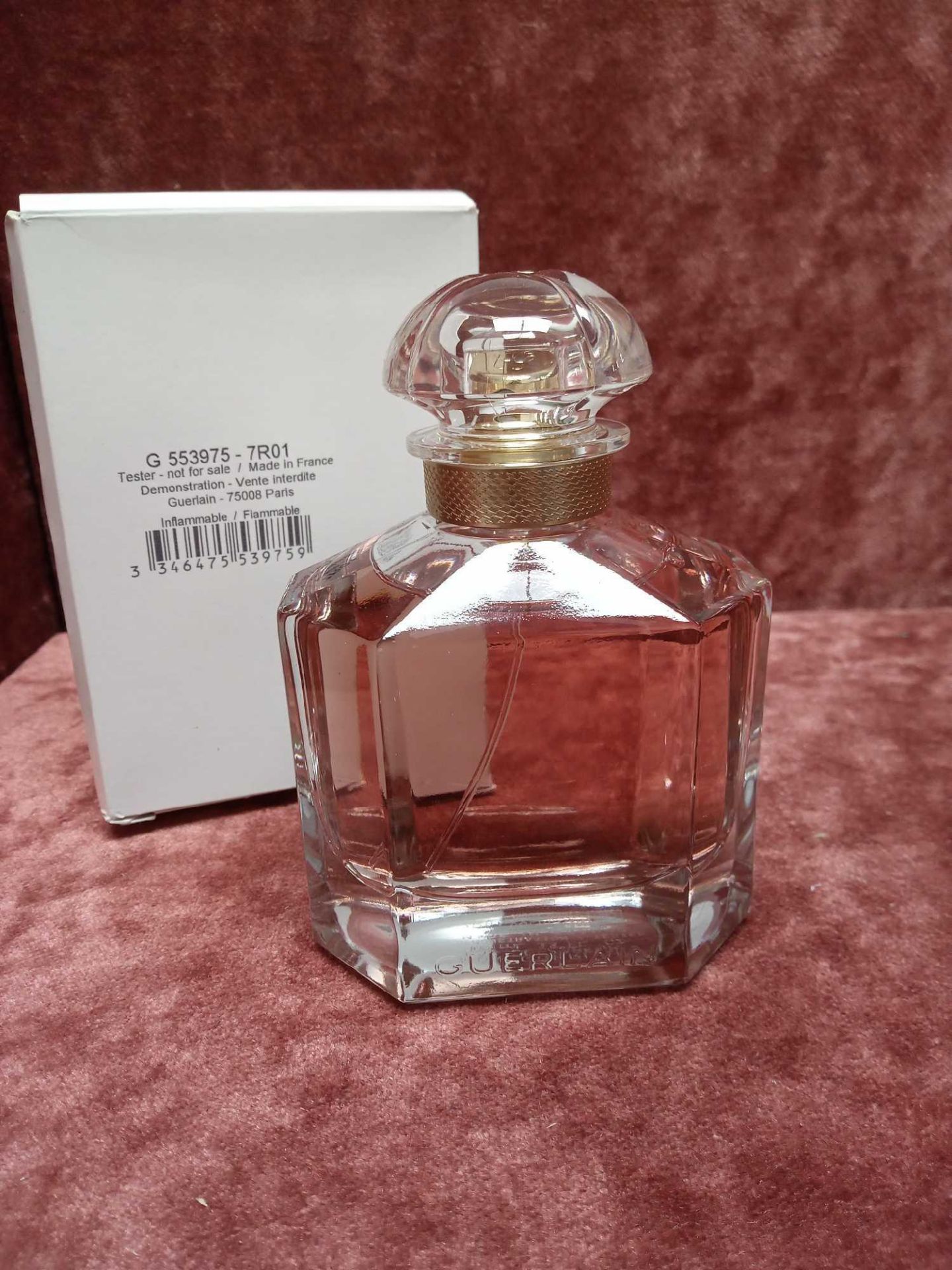 RRP £110 Boxed Full 100Ml Tester Bottle Of Guerlain Mon Guerlain Eau De Parfum