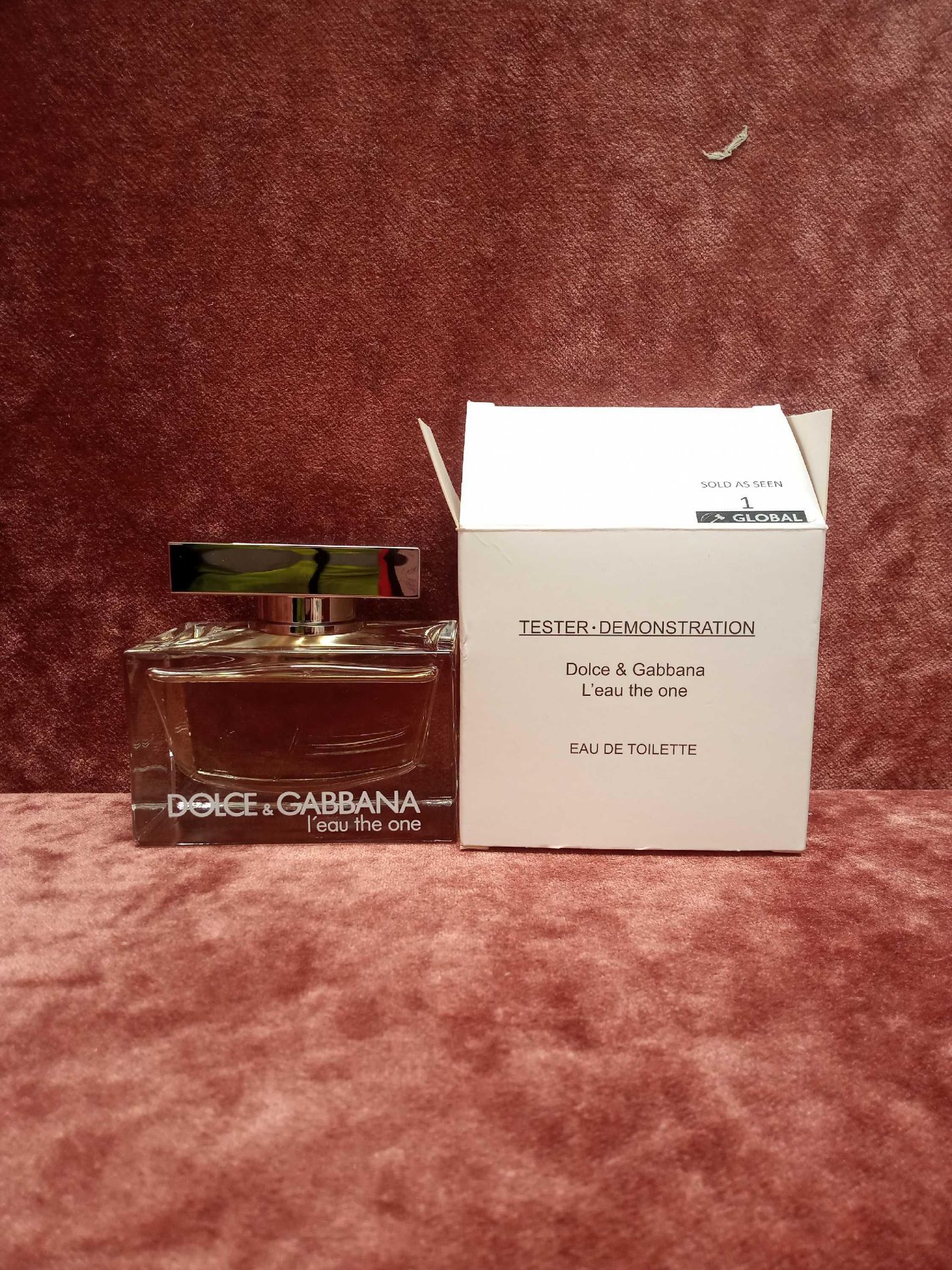 RRP £90 Boxed Unused Ex-Display Tester Bottle Of Dolce And Gabbana L'Eau The One 75Ml Edt Natural Sp