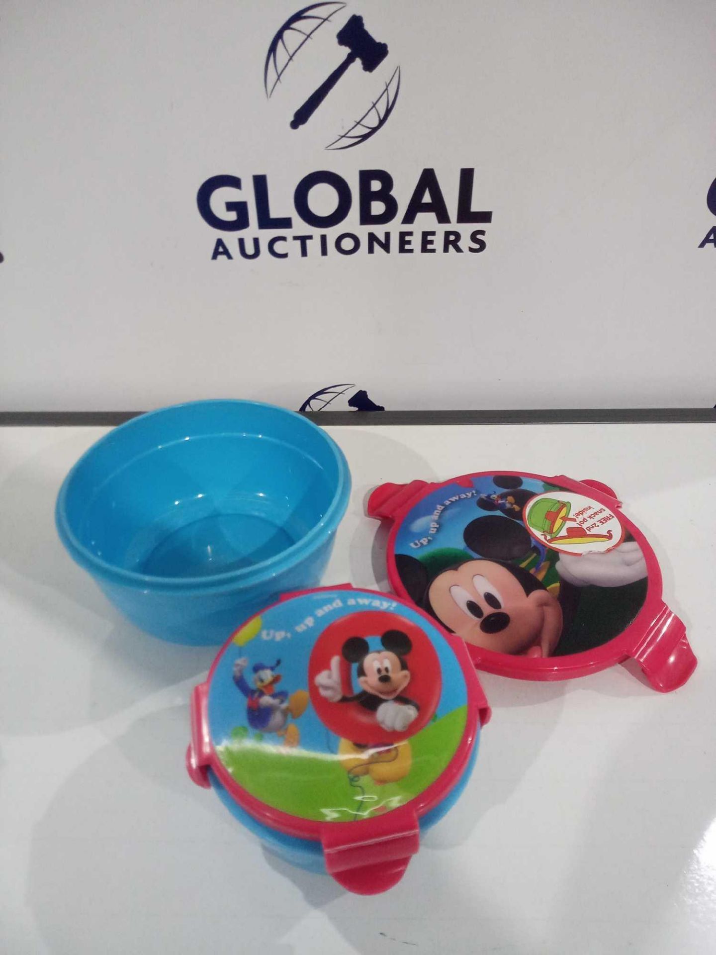 RRP £50 Lot To Contain 12 Brand New Mickey Mouse Children's Snack Pots - Image 2 of 2