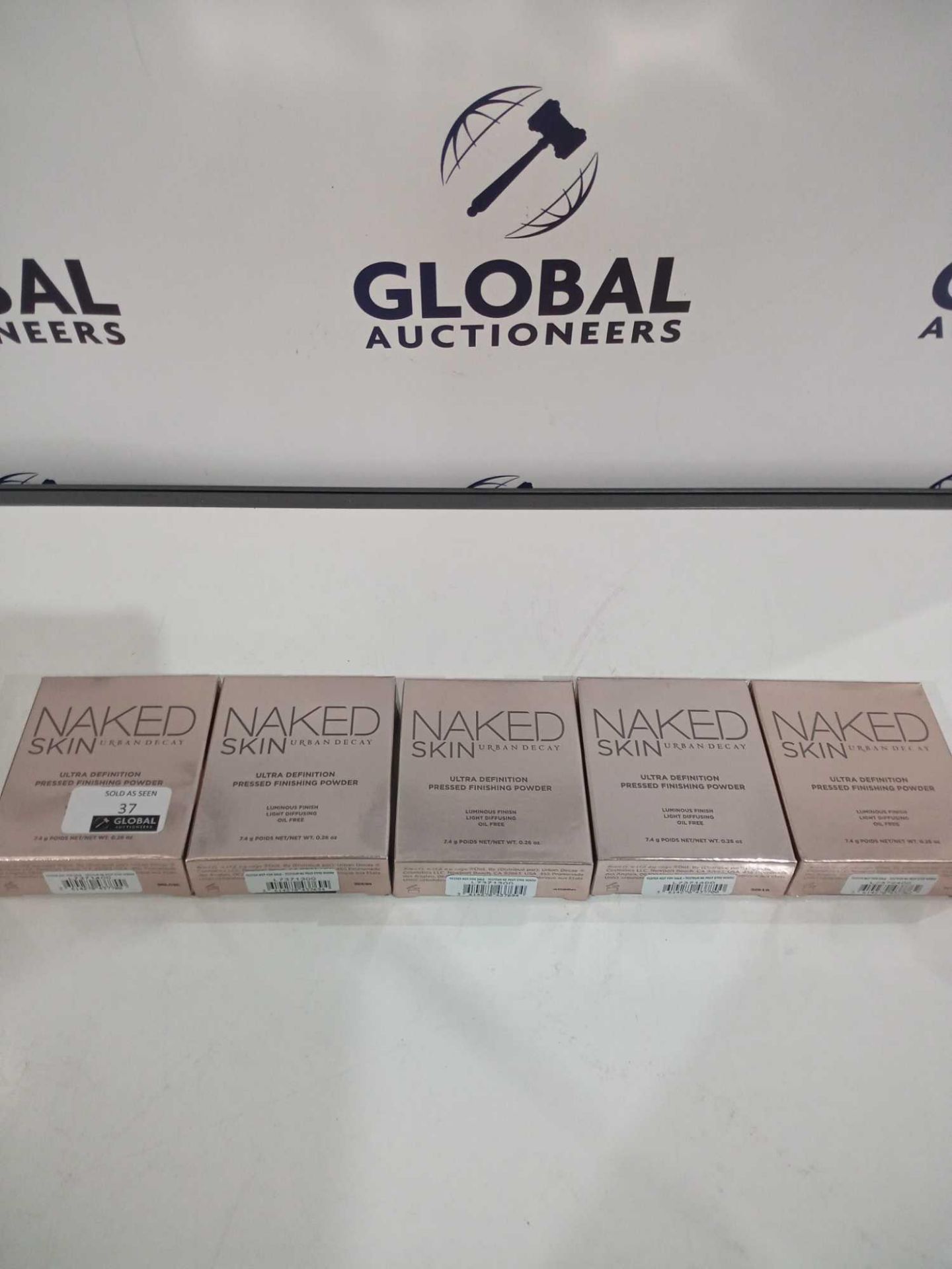 RRP £100 Lot To Contain 5 Boxed Urban Decay Naked Skin Ultra Definition Pressed Finishing Powders In