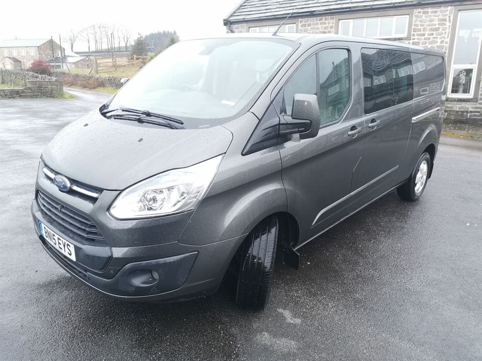 15/15 FORD TRANSIT CUSTOM 290 L2 DIES 2.2 TDCI 125PS LOW ROOF D/CAB LIM (2198 cc) - Image 7 of 15