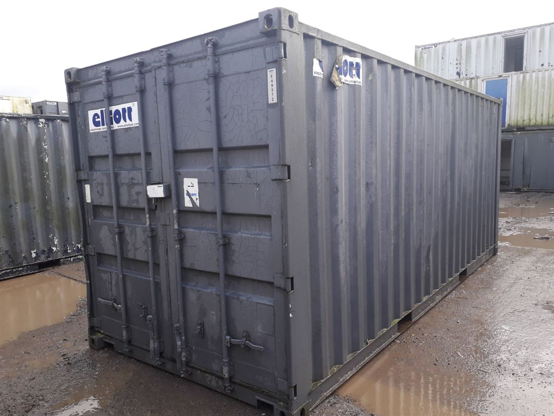 e49572 20ft x 8ft Secure Container