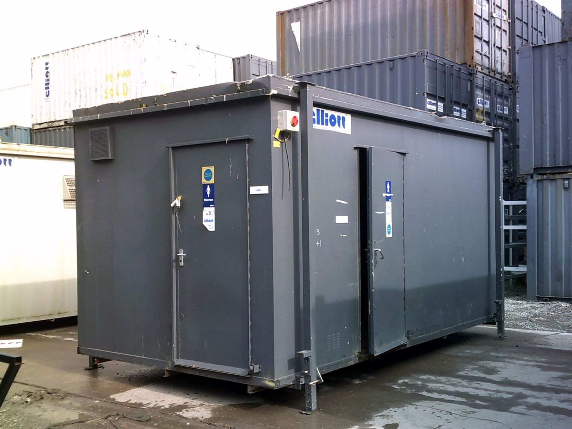 GECMS6766 16ft x 9ft 3-1 Toilet Block