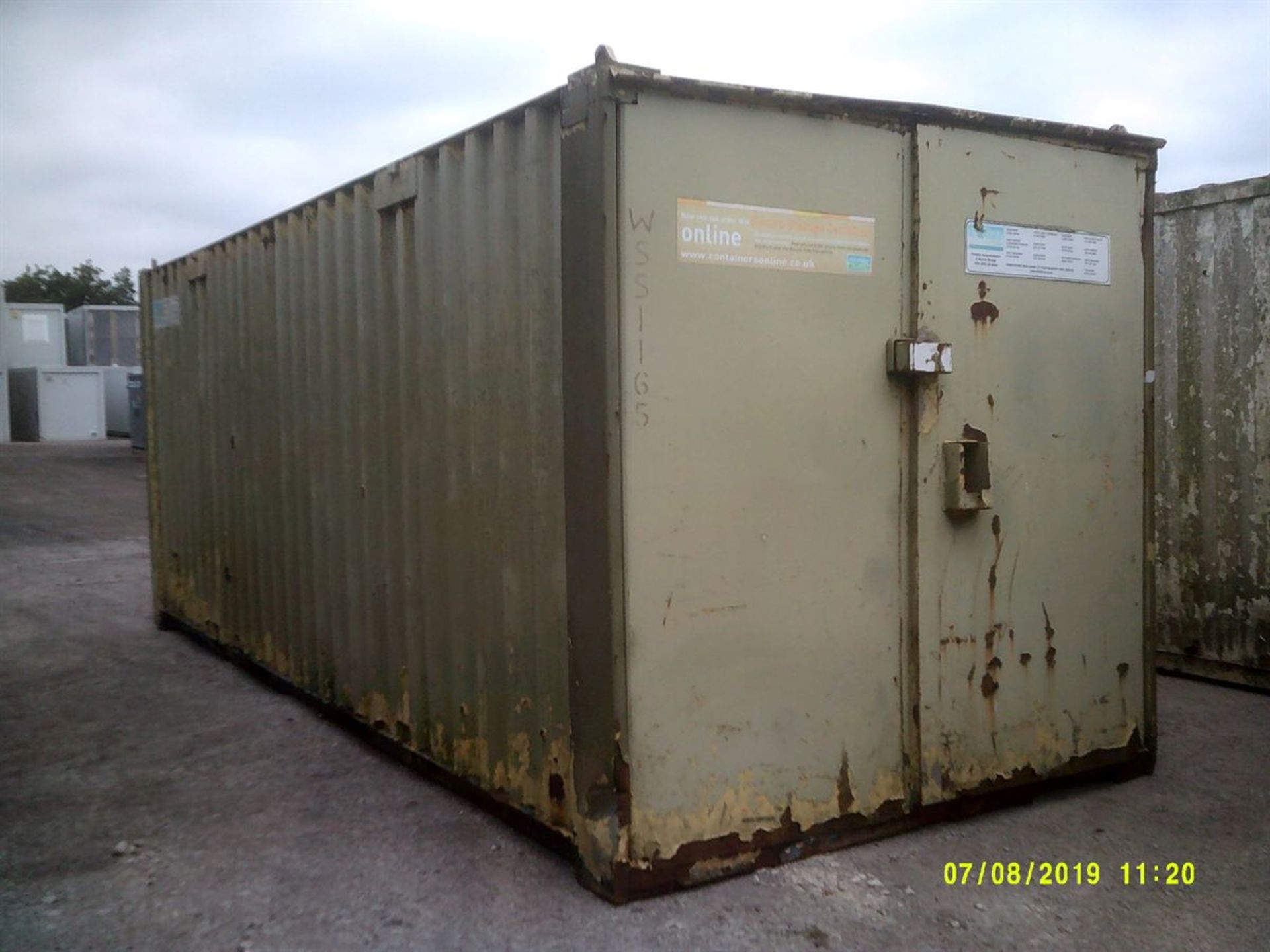 WSS1165 21ft x 8ft Secure Containers