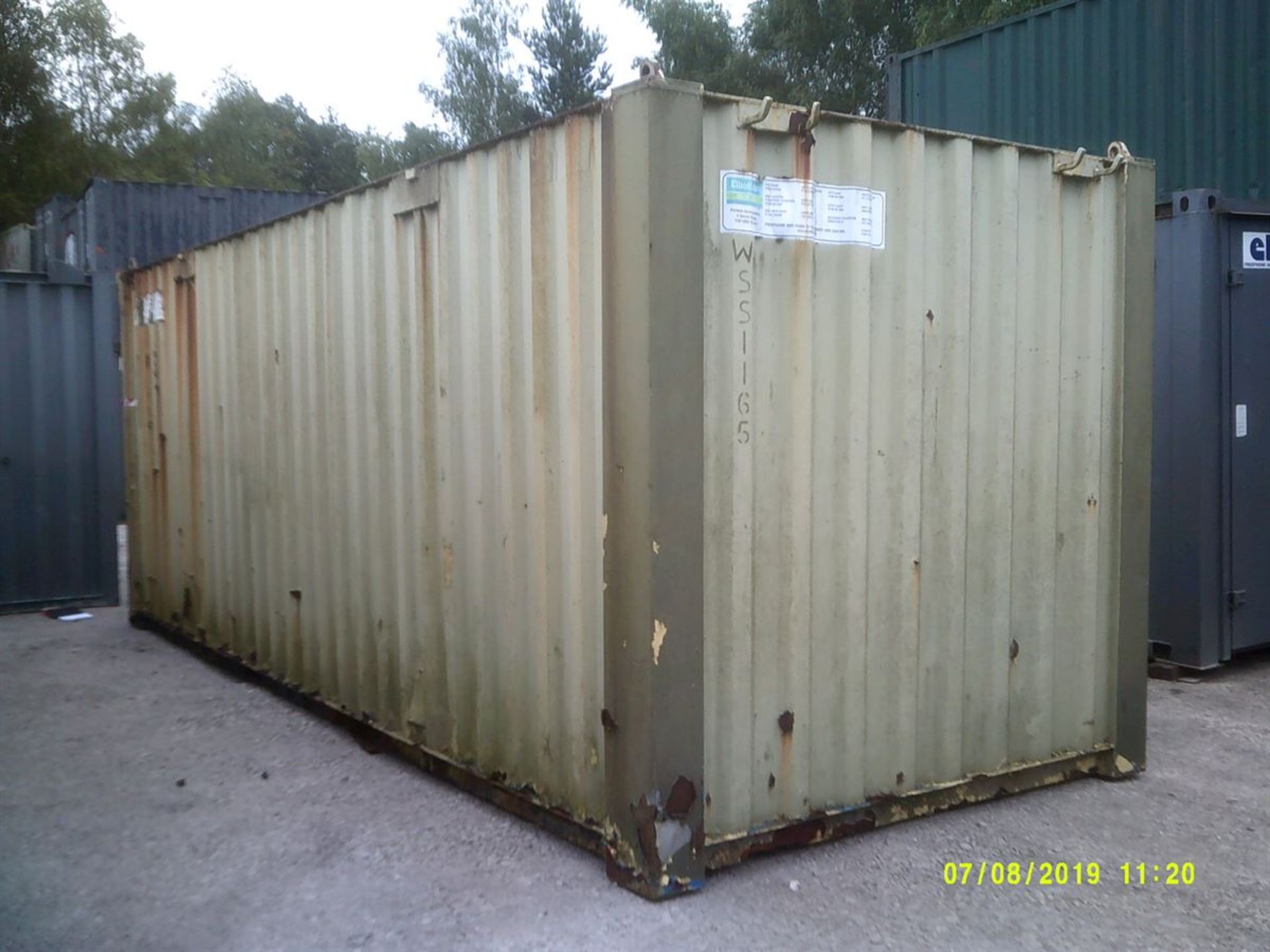 WSS1165 21ft x 8ft Secure Containers - Image 2 of 3