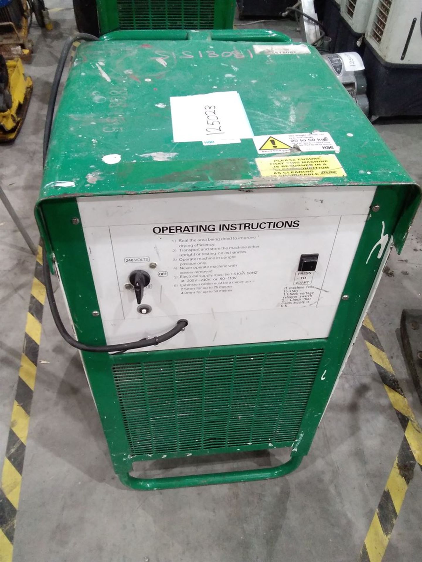 Ebac Industrial Dehumidifier