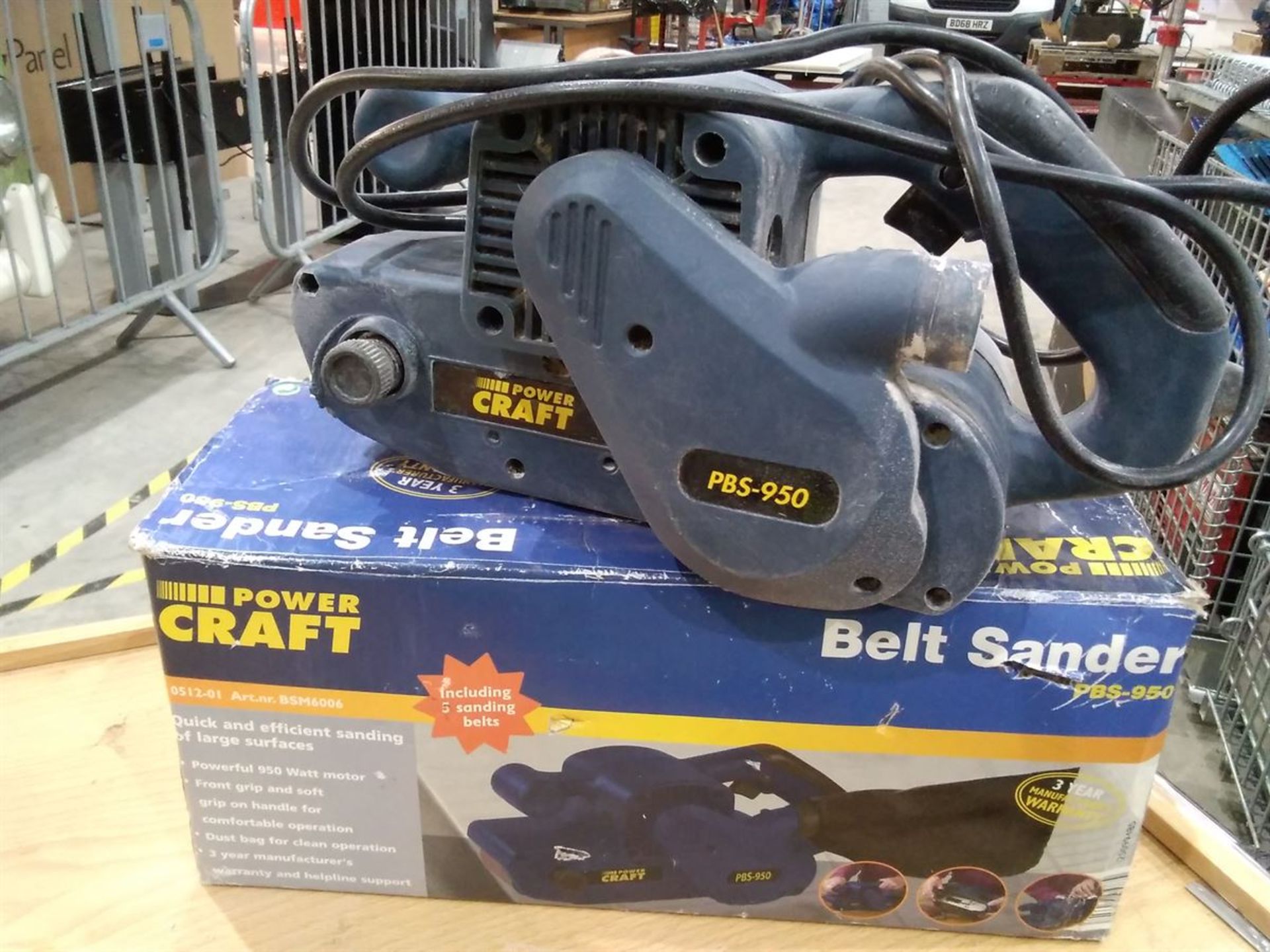 Power Craft Belt Sander PBS-950