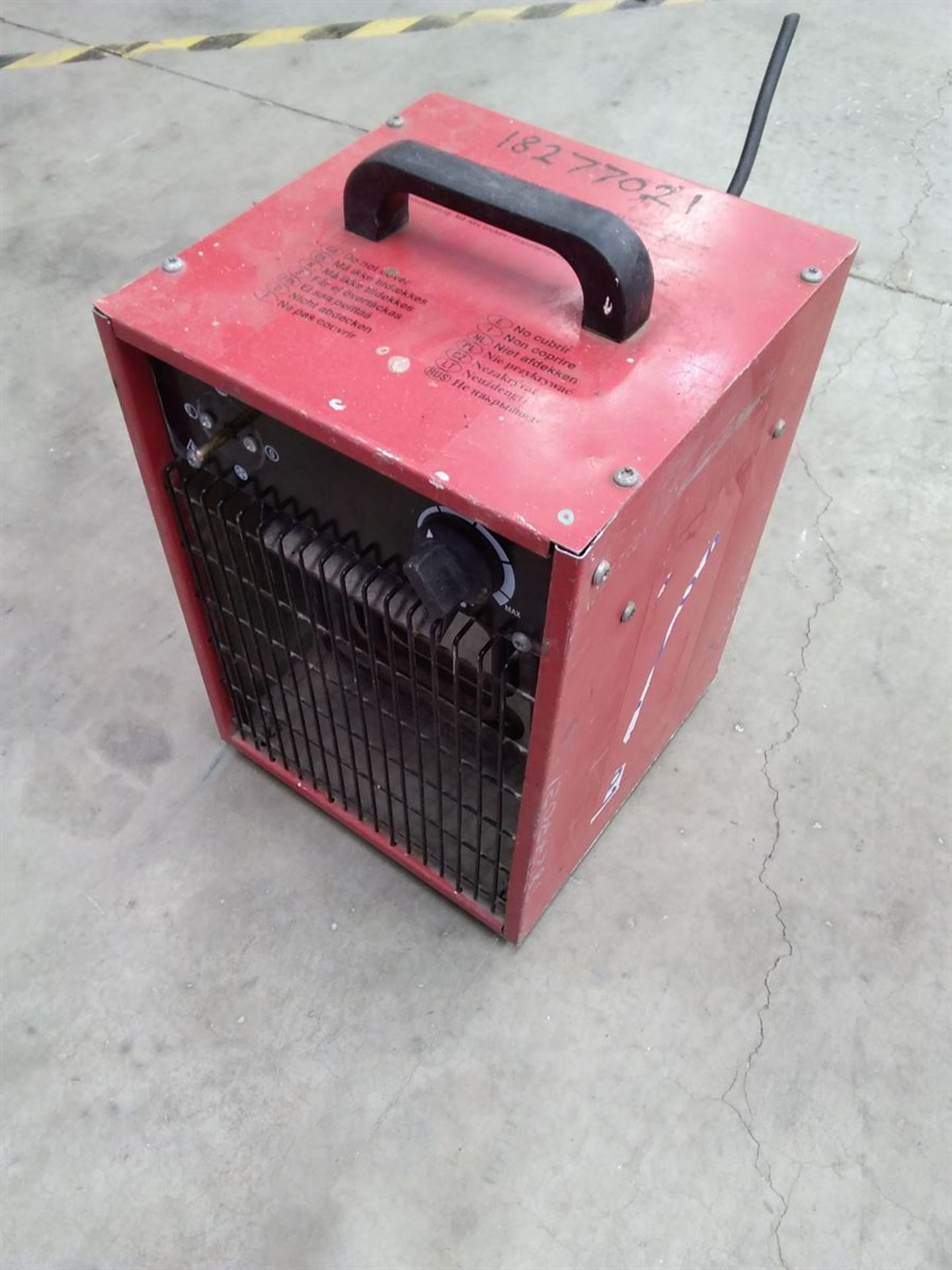 Industrial Fan Heater Electric