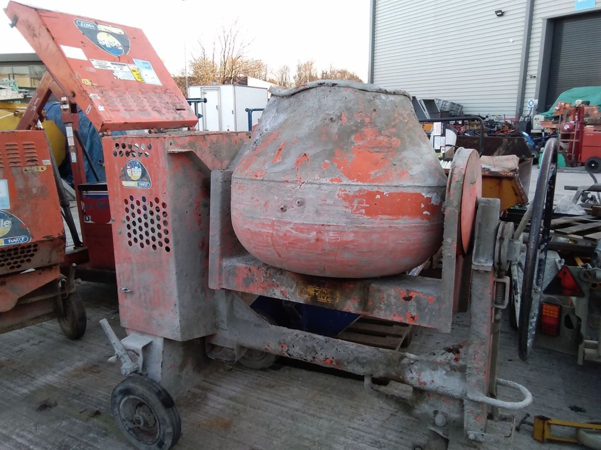 Belle Premier 100XT Diesel Site Cement Mixer