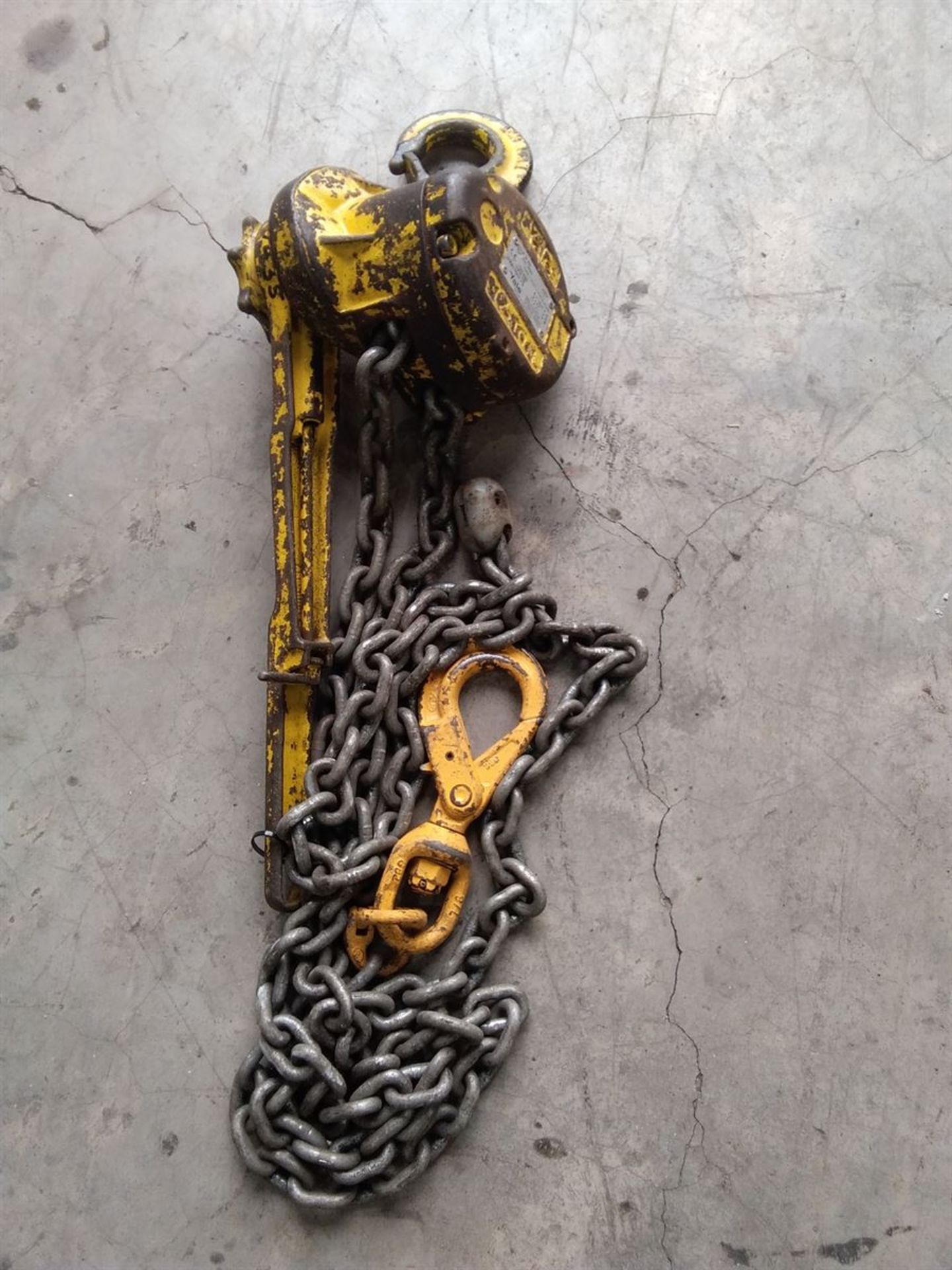 Yale Ratchet Hoist 1.5T/3.5M