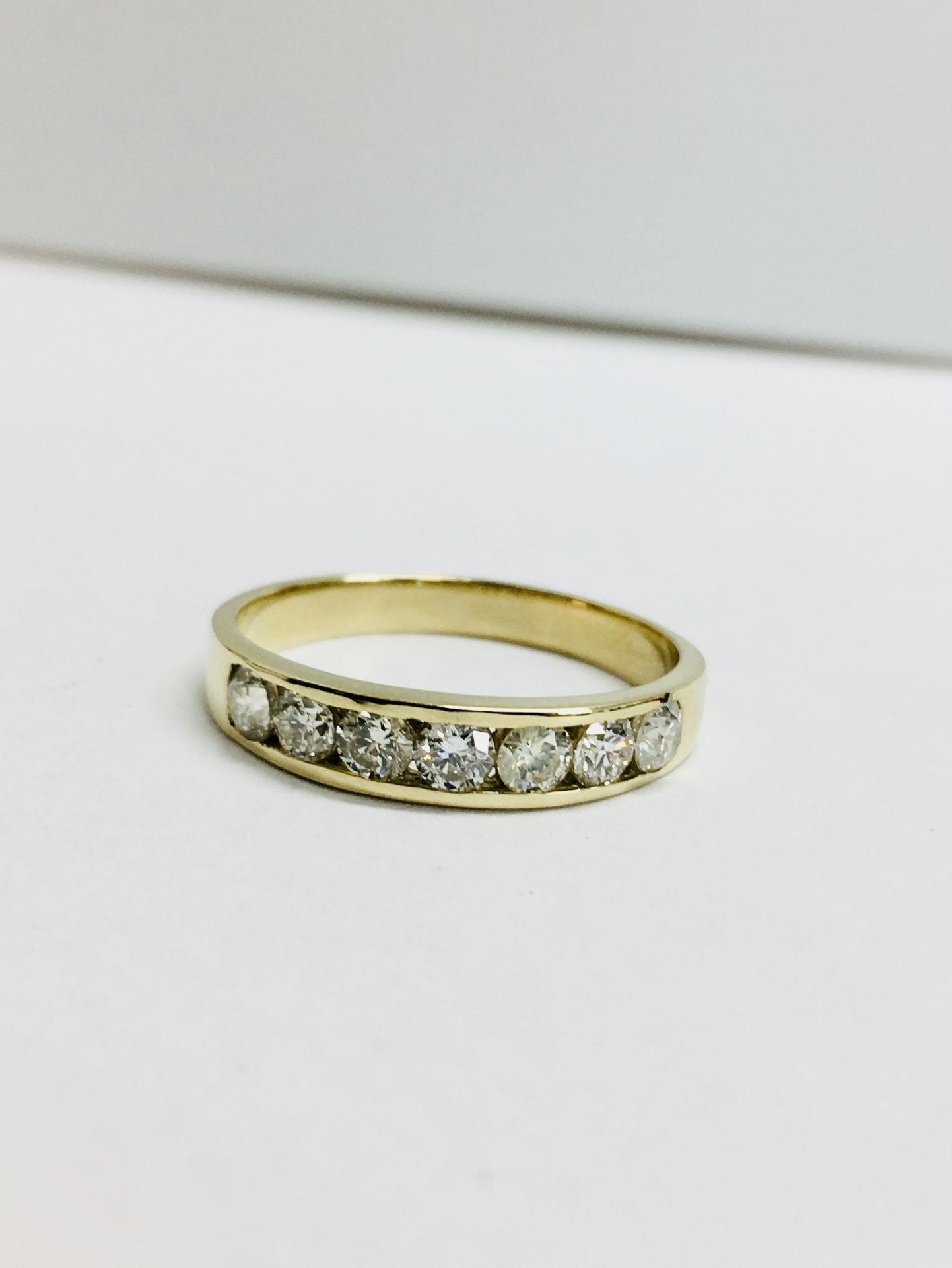 18ct yellow gold 0.70ct eternity Ring