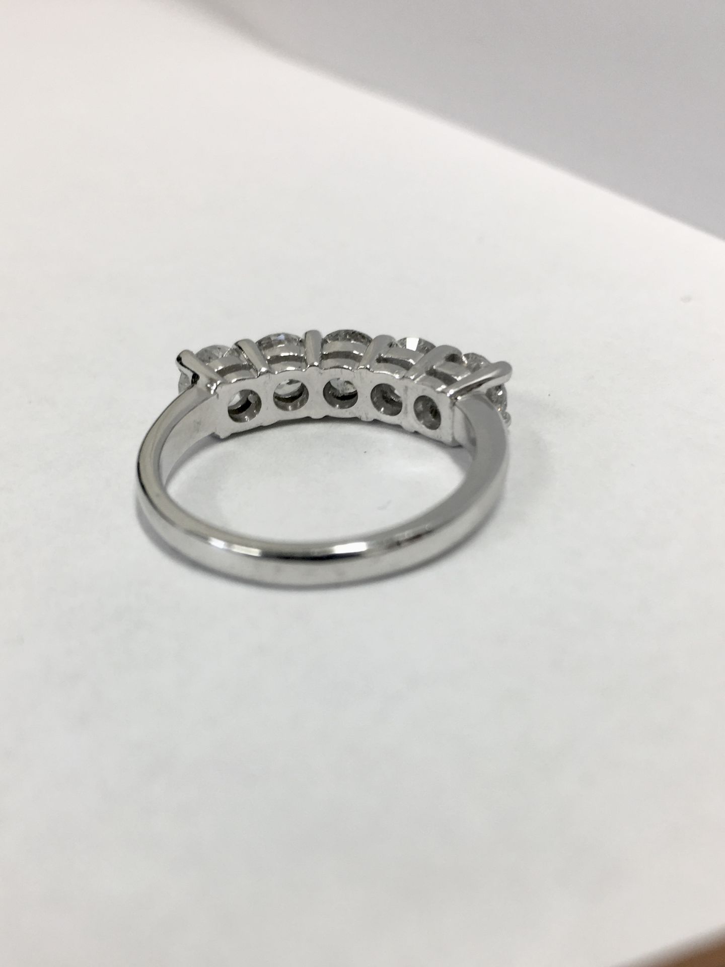 2.50ct Diamond five stone Ring - Image 4 of 4