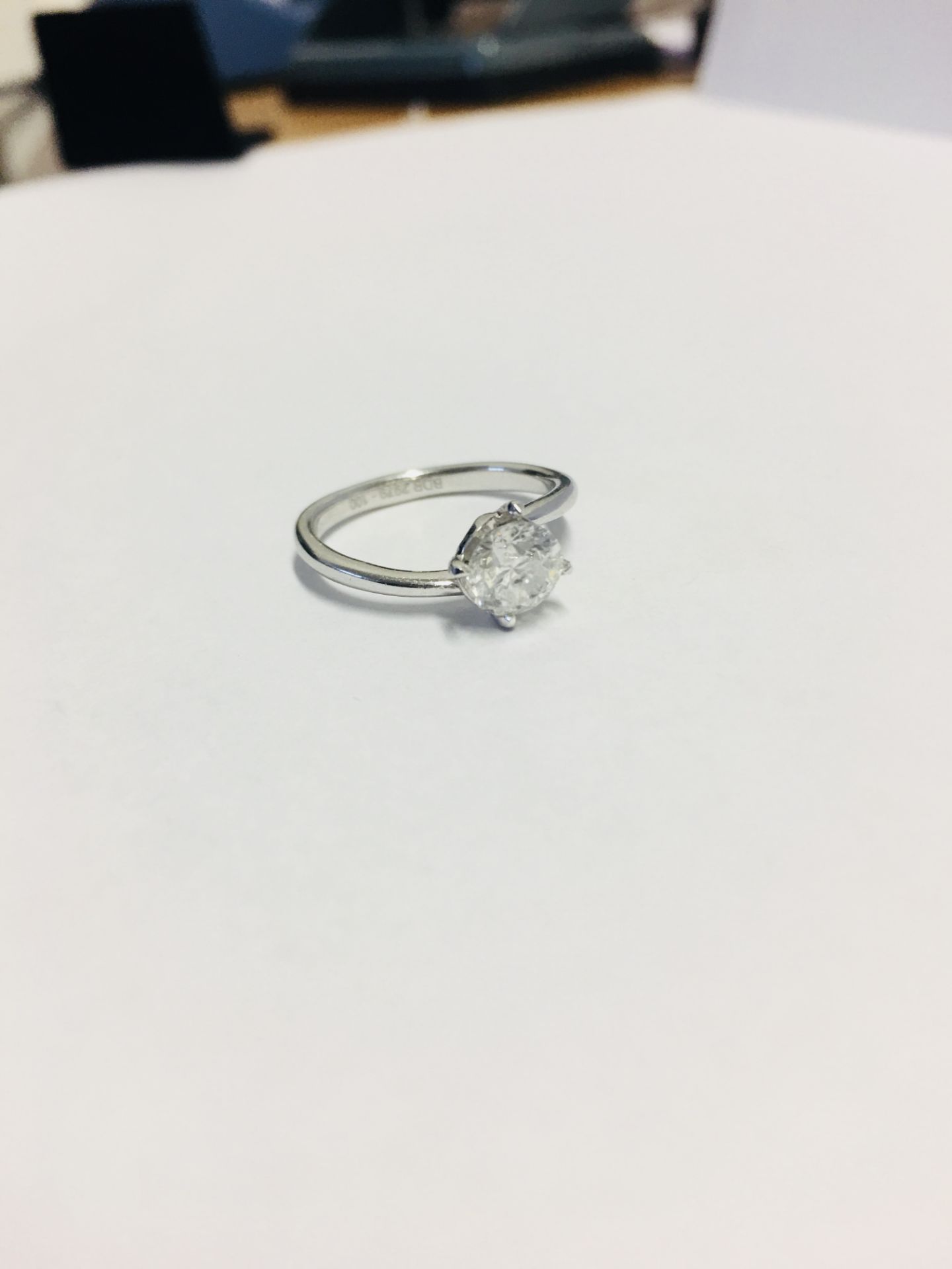 1.00ct Diamond solitaire Ring - Image 5 of 6