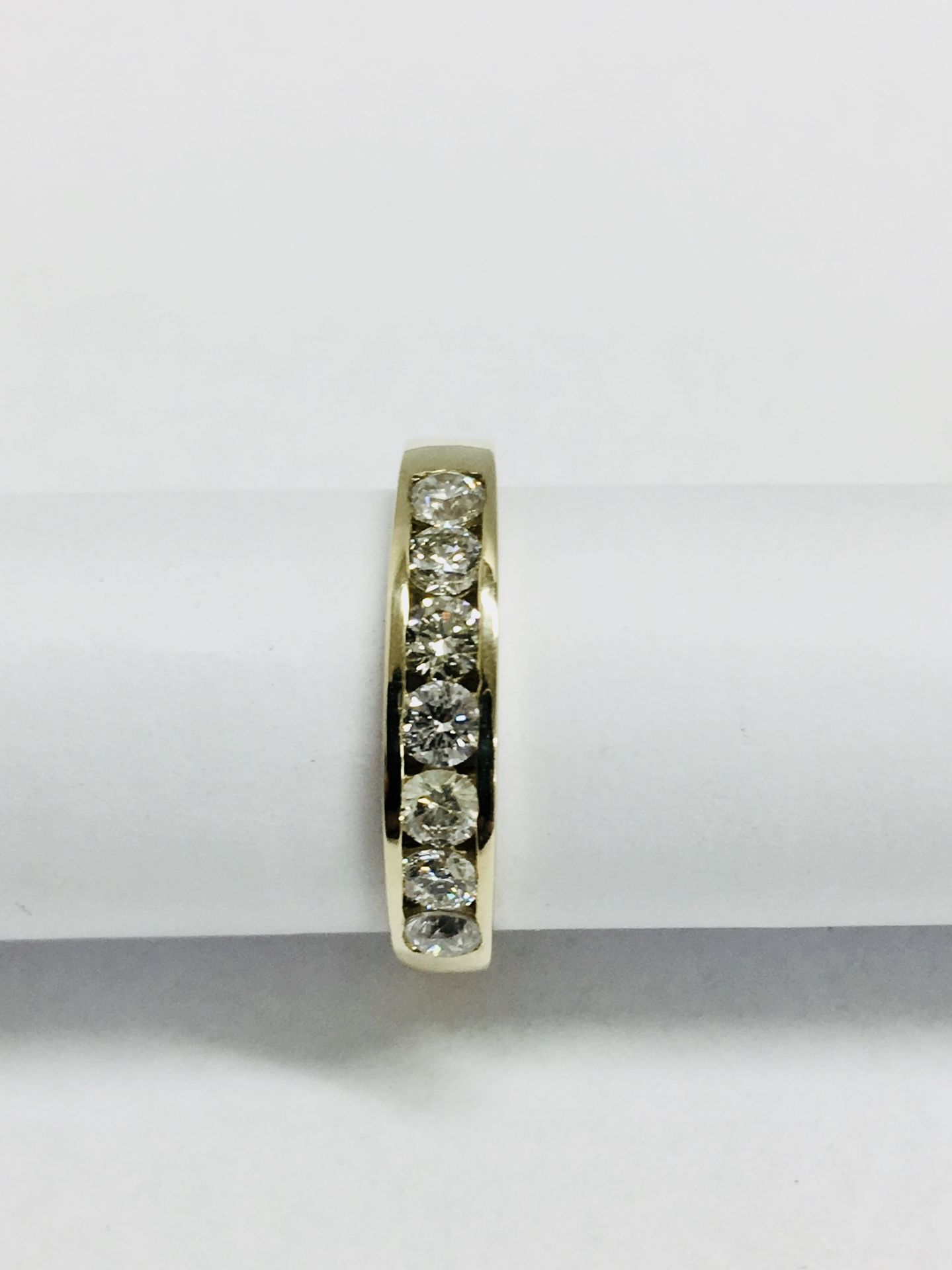 18ct yellow gold 0.70ct eternity Ring - Image 3 of 5