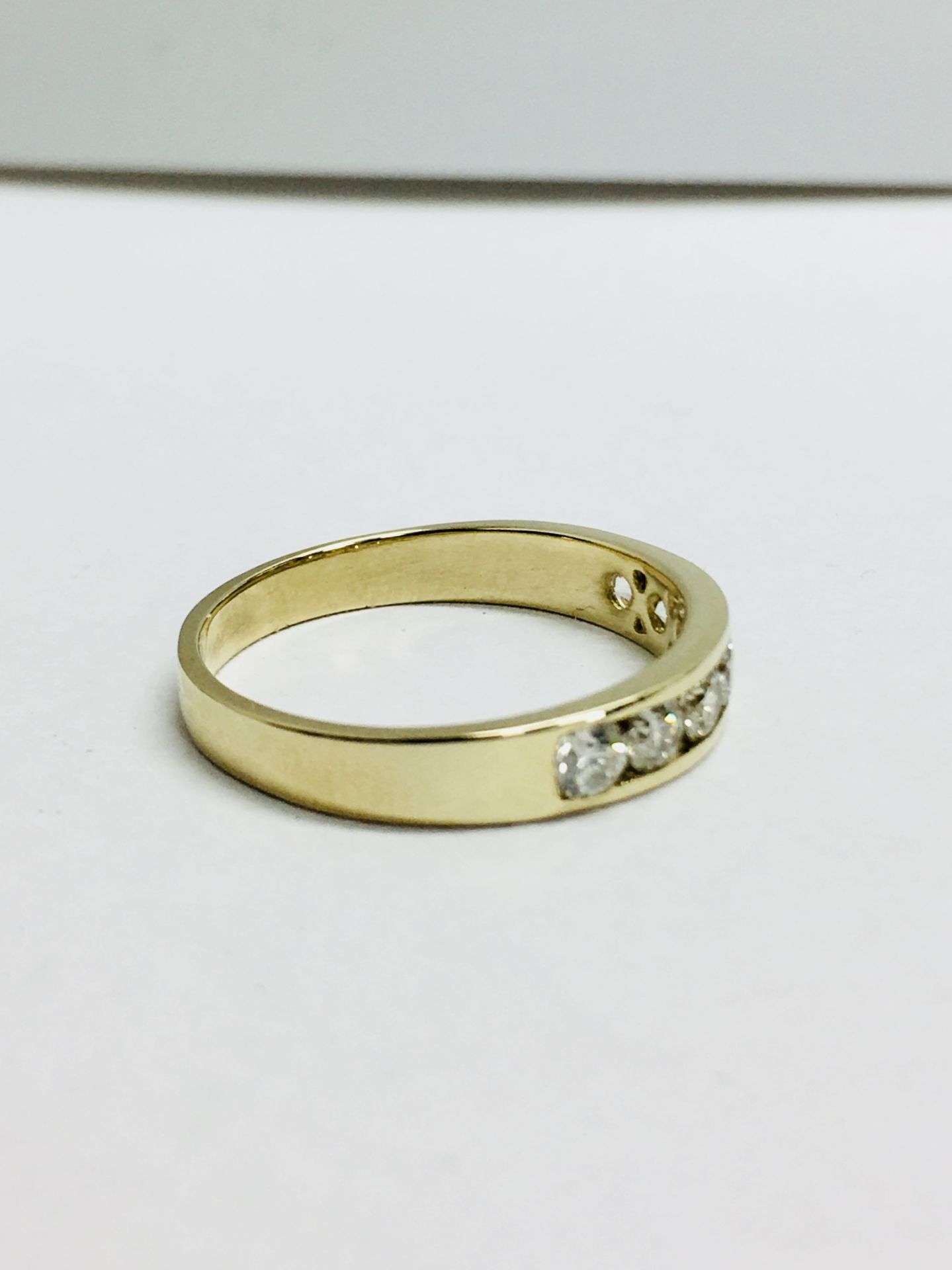 18ct yellow gold 0.70ct eternity Ring - Image 4 of 5