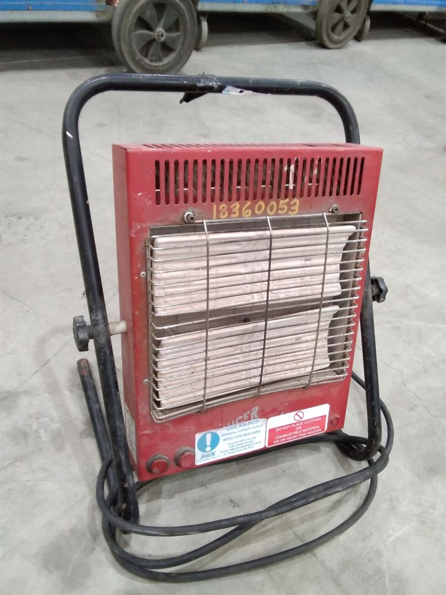 Portable Ceramic Heater 240V