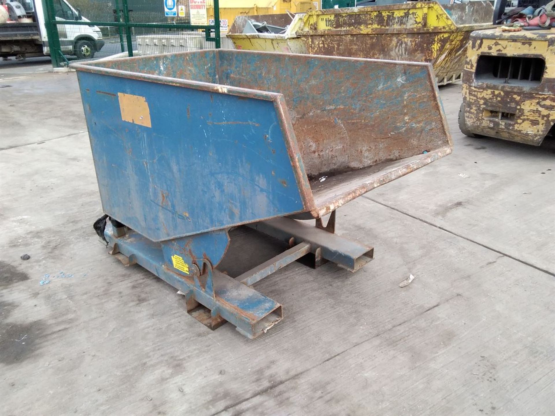 Conquip Forklift Tipping Skip 1000kg - Image 2 of 2