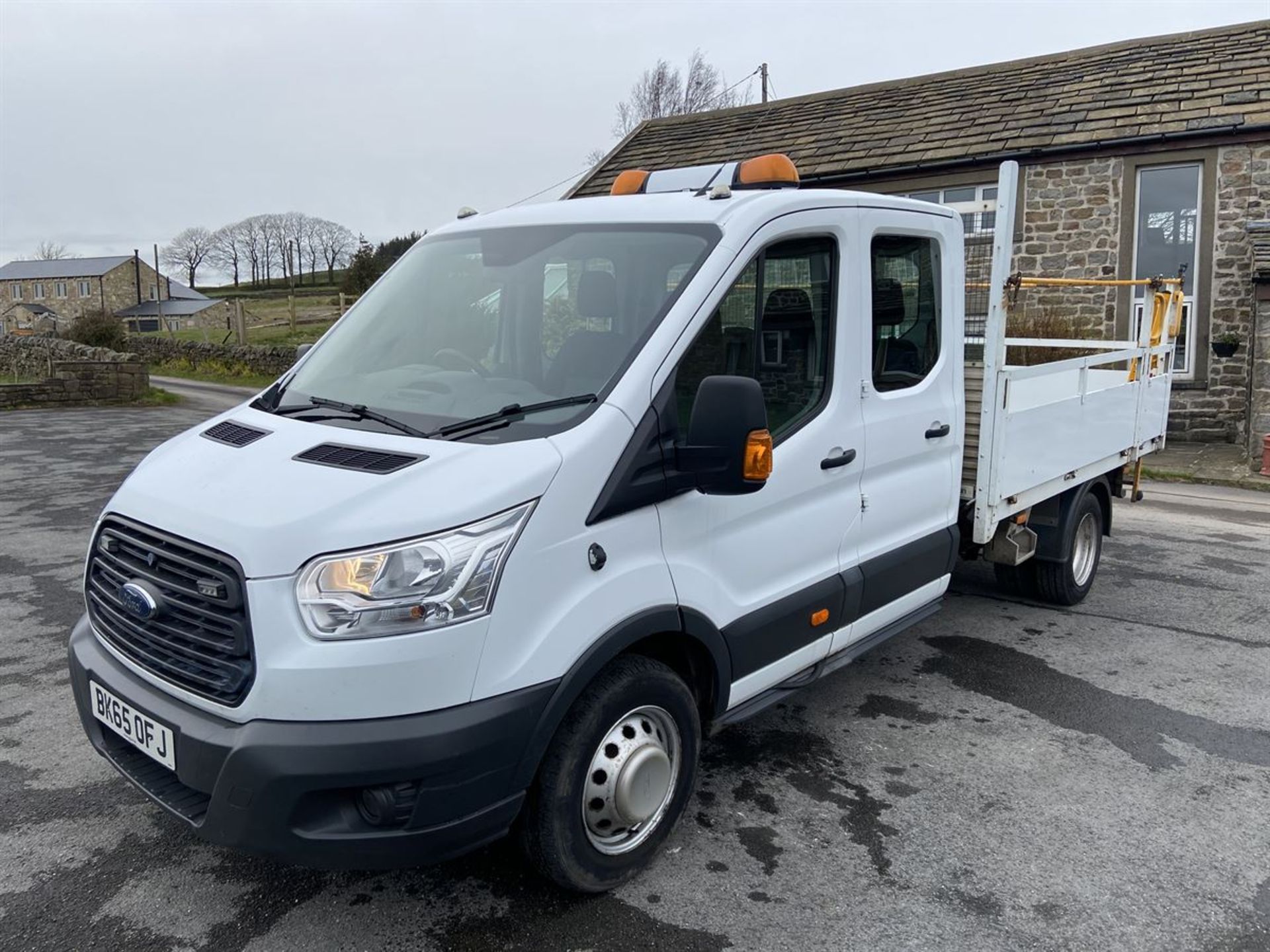 2015/65 FORD TRANSIT 350 L3 DIESEL RWD 2.2 TDCI 125PS DOUBLE CAB PICK-UP CHASSIS (2198 cc) - Image 7 of 12