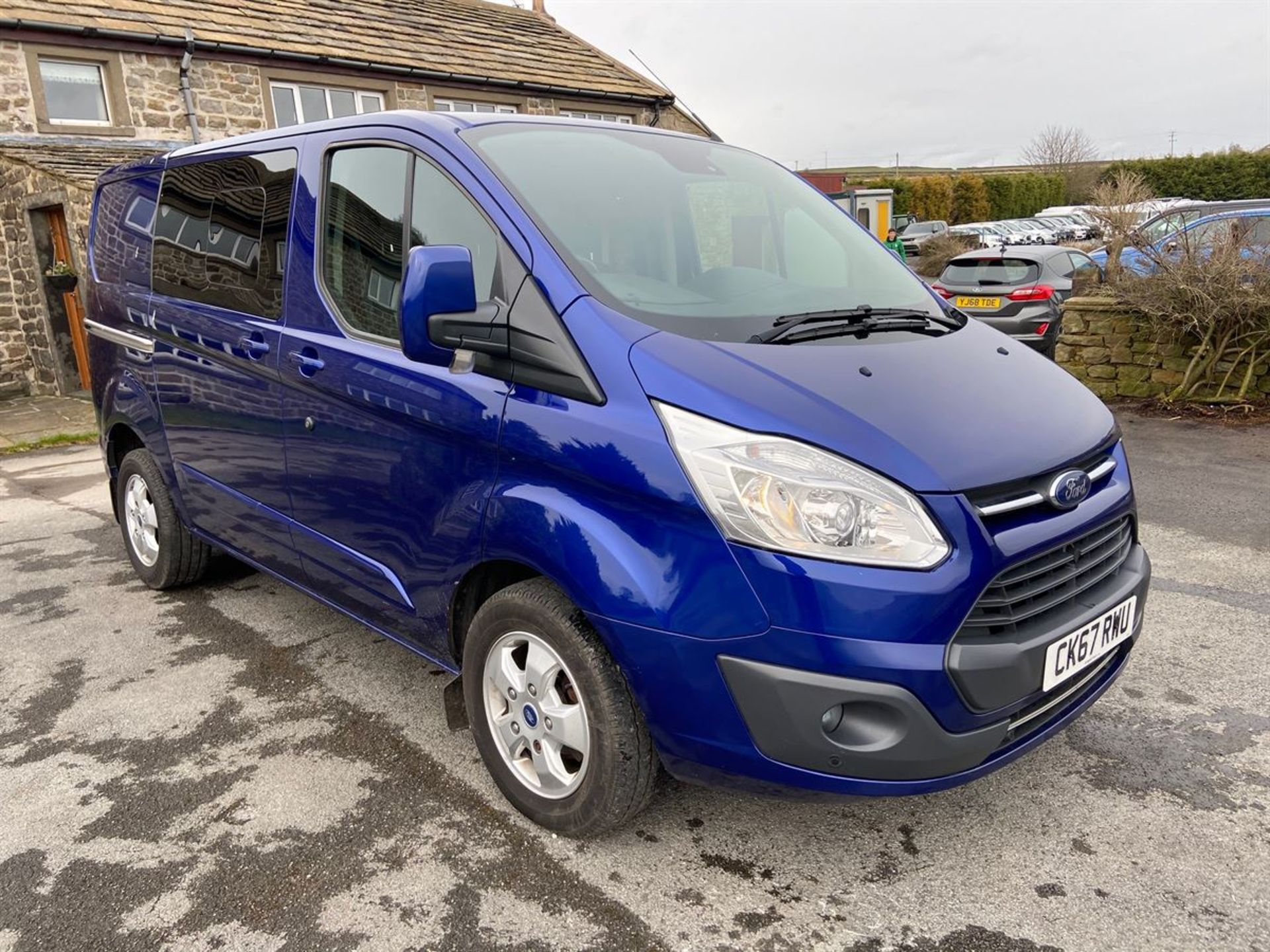 2018/67 FORD TRANSIT CUSTOM 290 L1 DIES 2.0 TDCI 130PS LOW ROOF D/CAB LIM (1996 cc)