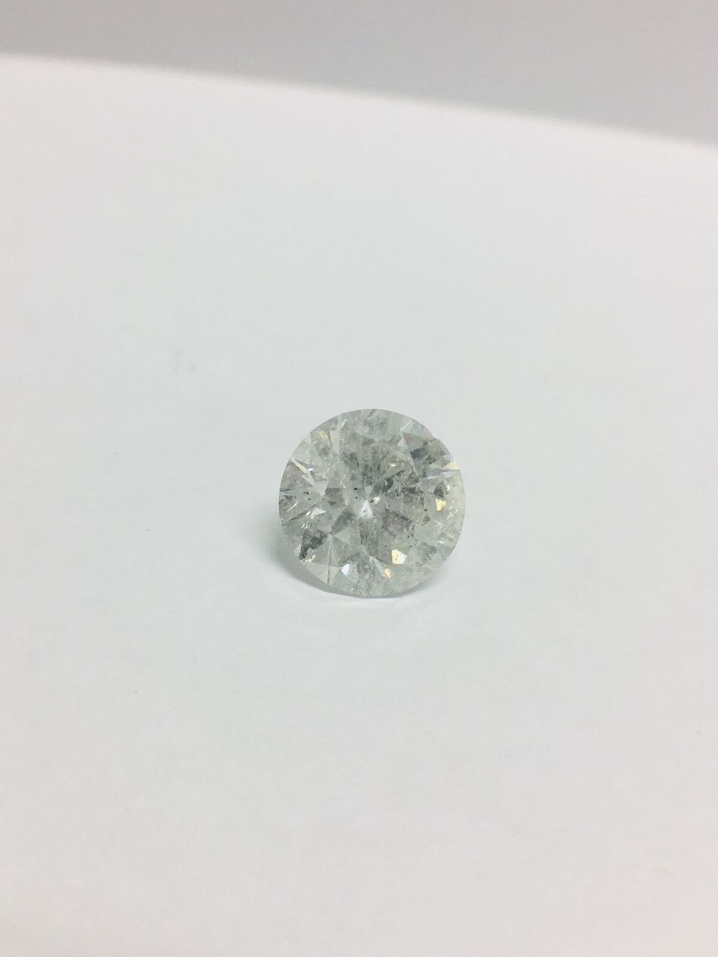 5.12ct round Brilliant cut natural Diamond