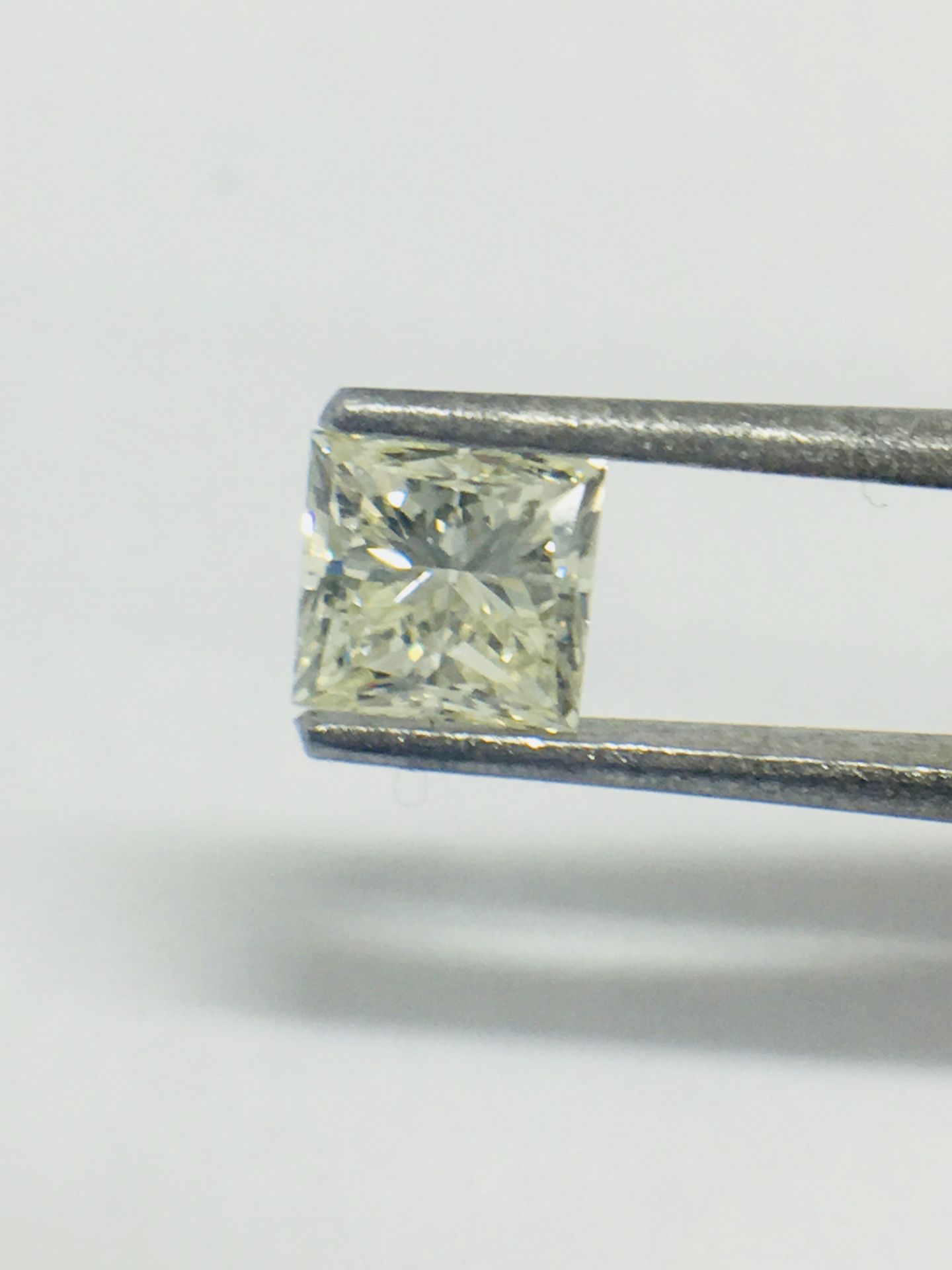 1ct Princess cut Diamond - Image 5 of 5