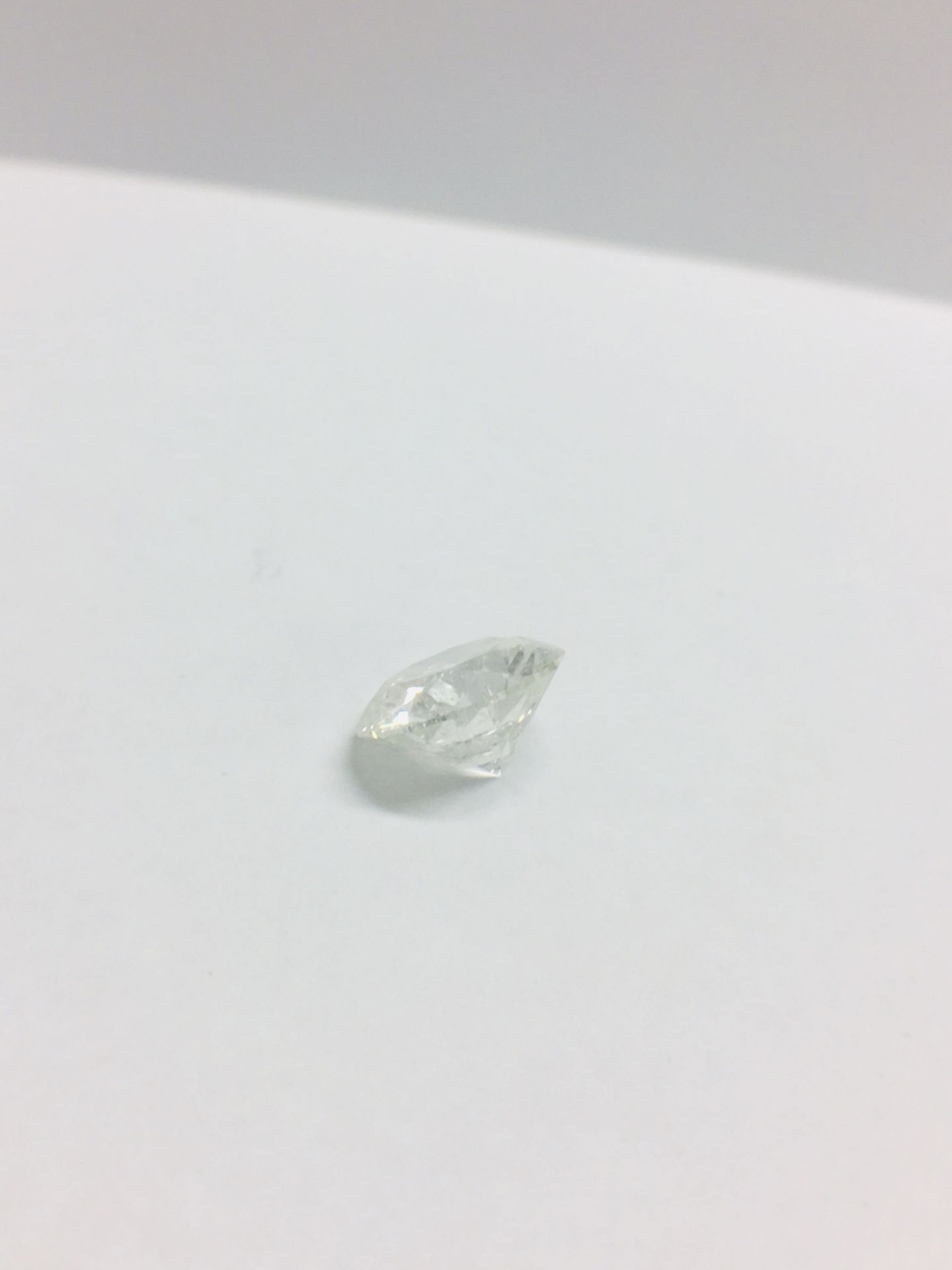 5.12ct round Brilliant cut natural Diamond - Image 3 of 5