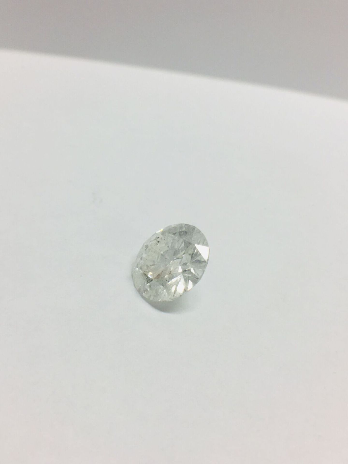 5.12ct round Brilliant cut natural Diamond - Image 2 of 5