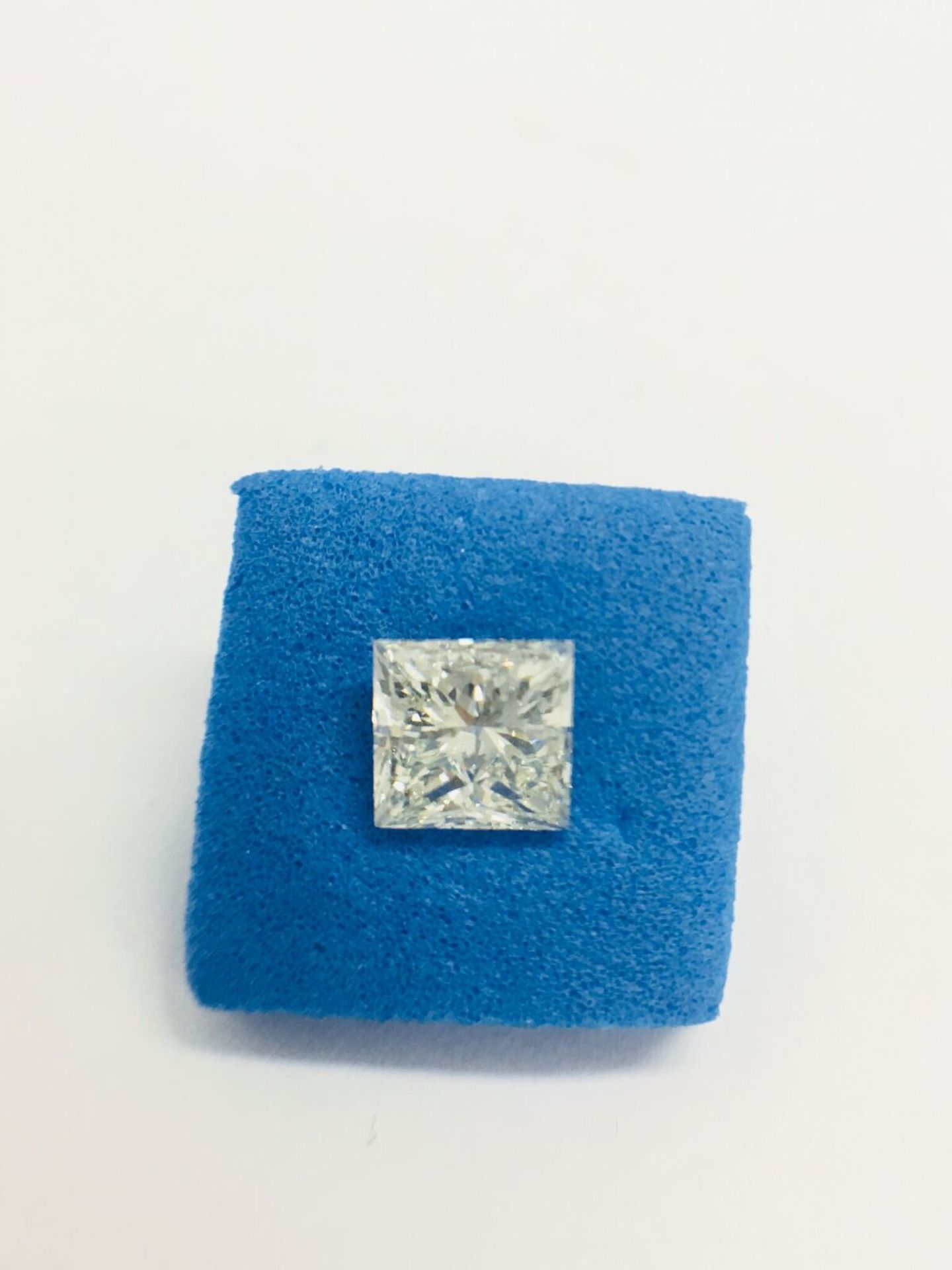 1ct Princess cut Diamond - Image 2 of 5