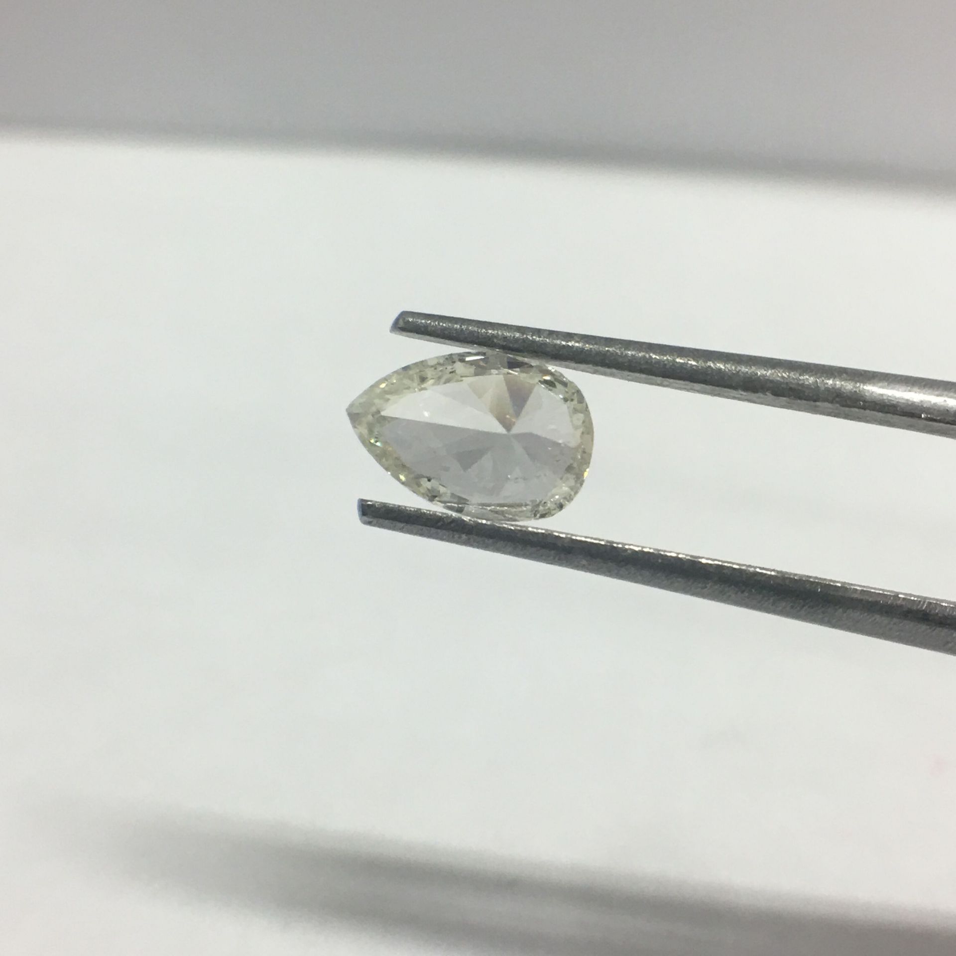 1.00ct Pearshape Natural Diamond - Image 2 of 3