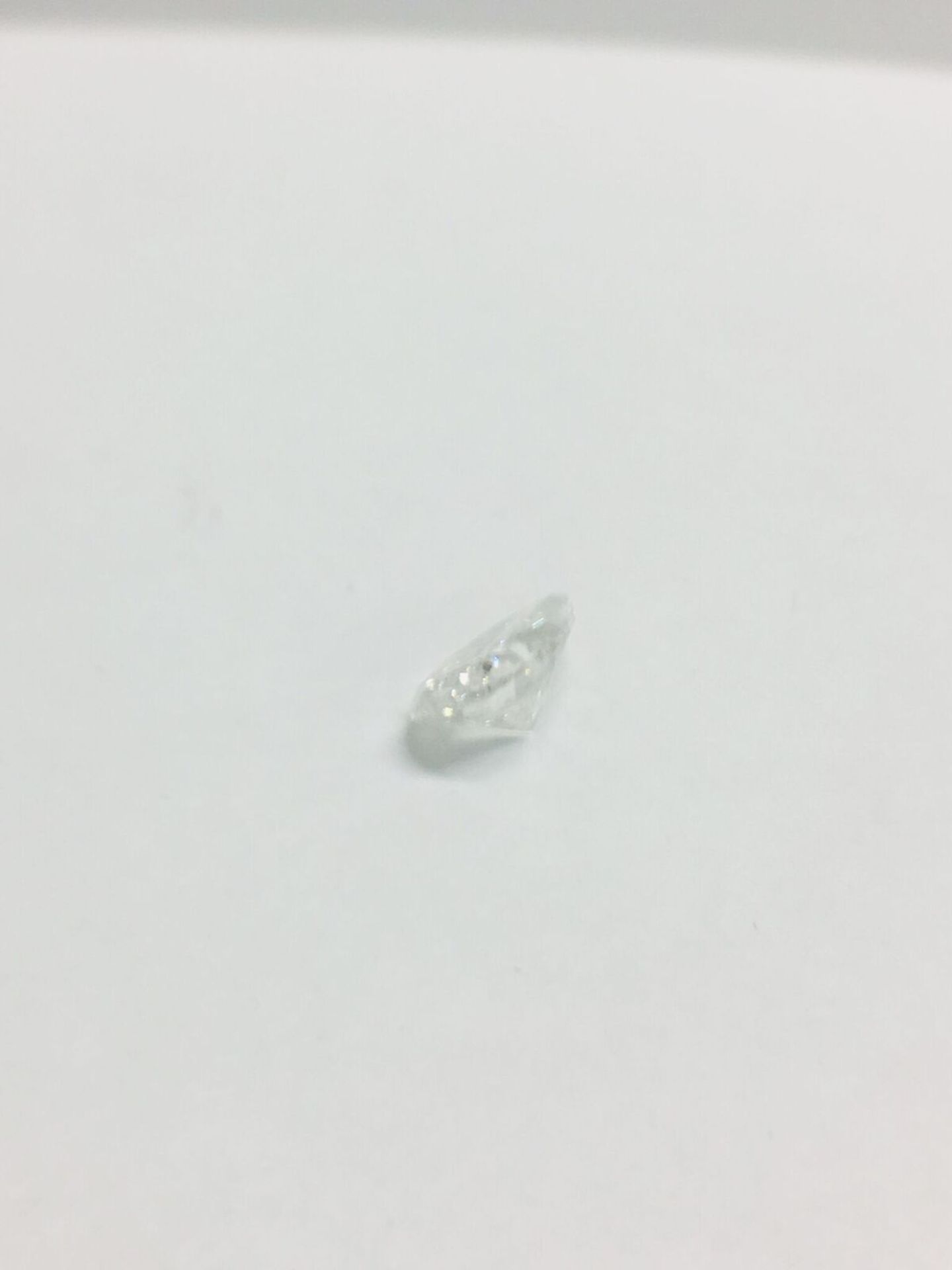 1.57ct Pearshape natural Diamond - Image 3 of 5