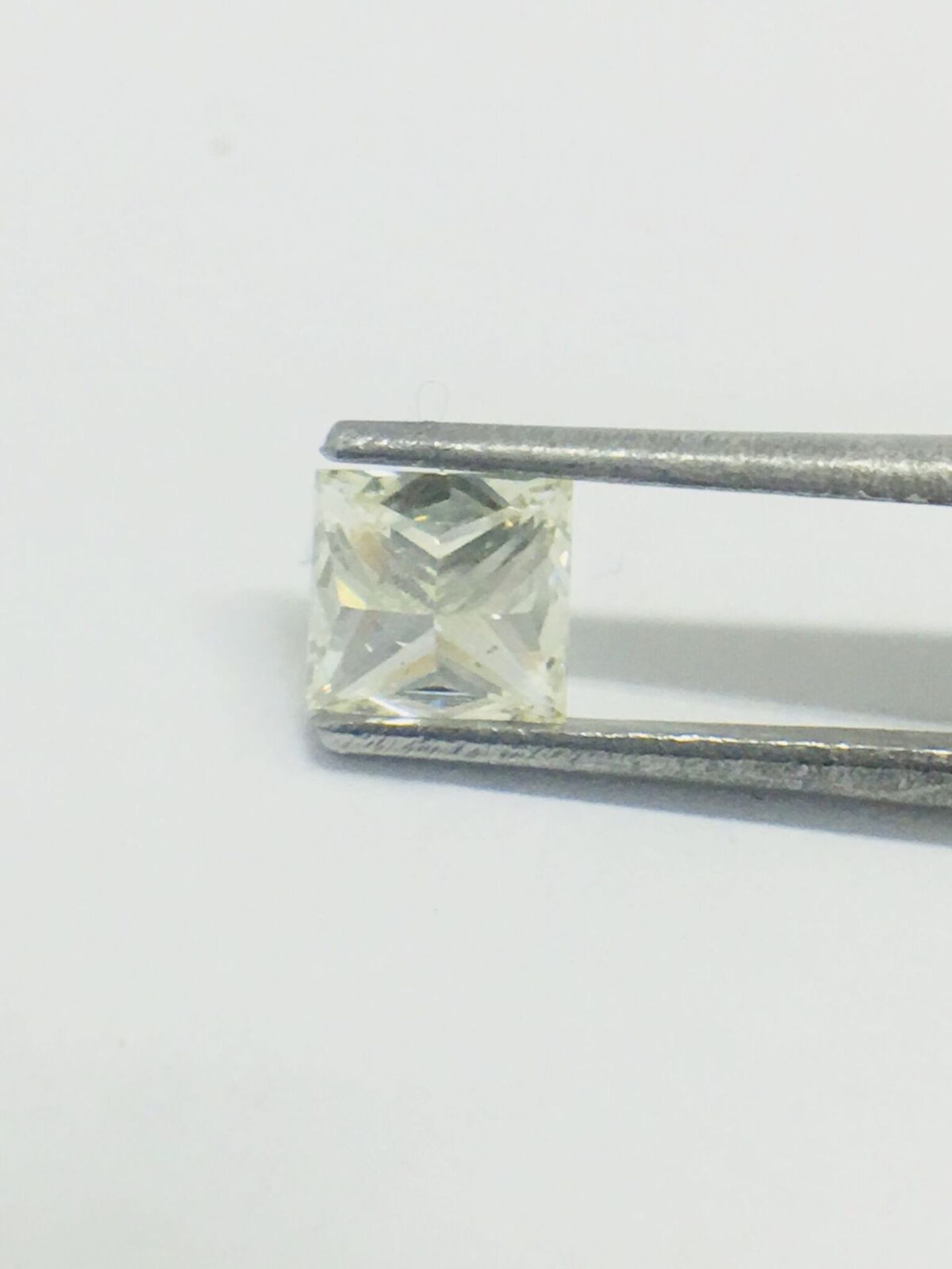 1ct Princess cut Diamond - Image 4 of 5