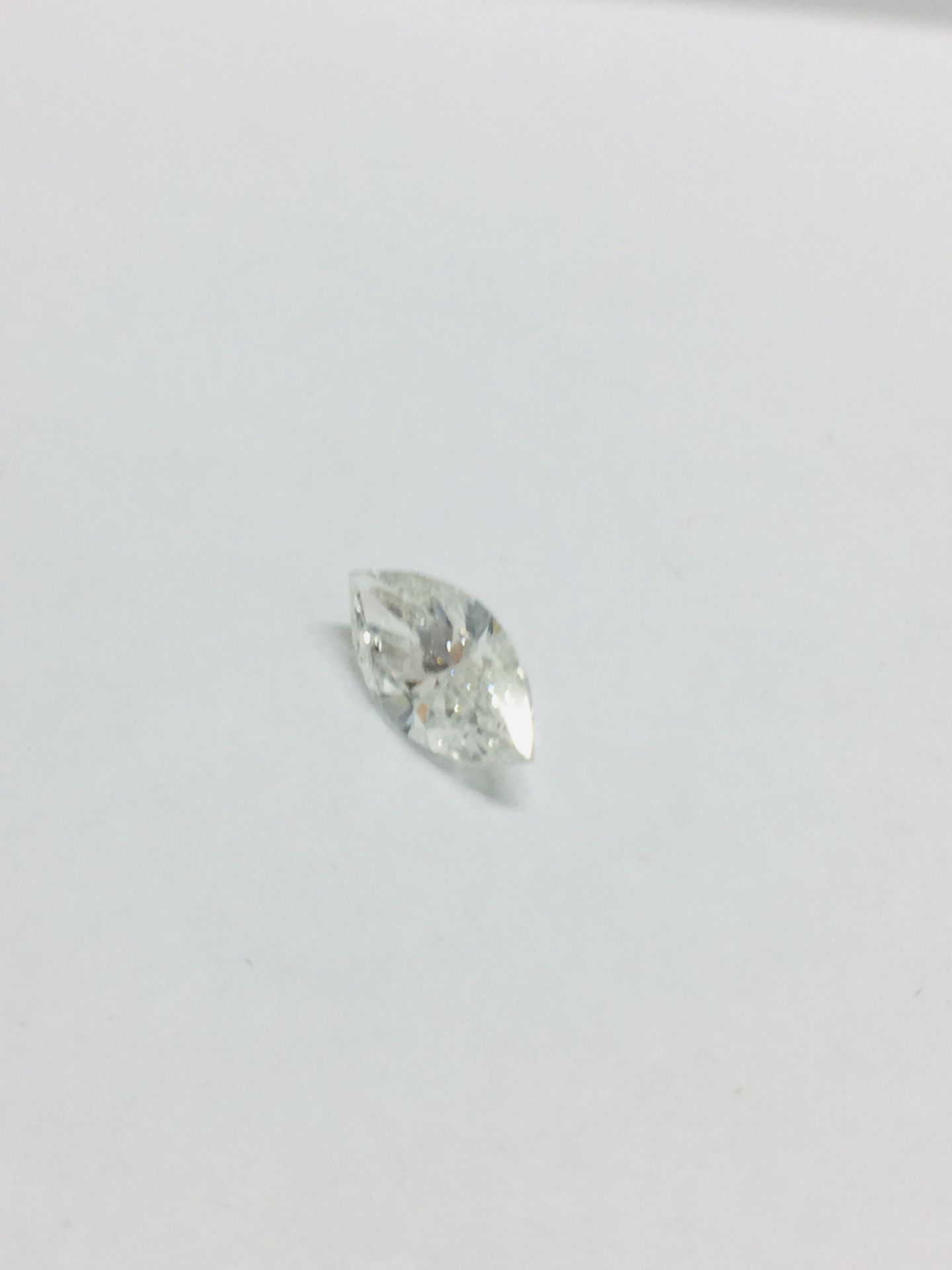 1.23ct Marquis cut Natural Diamond - Image 2 of 5