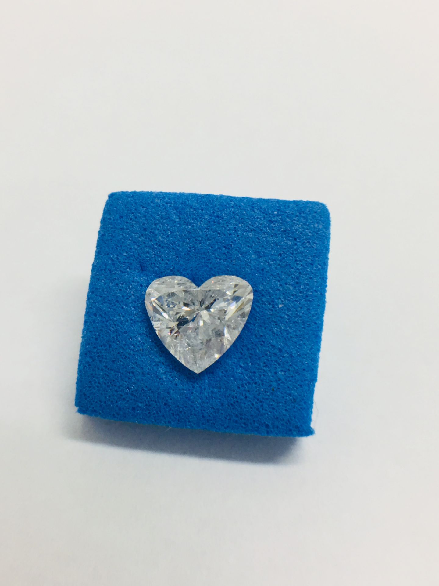 1ct Heart shape Natural Diamond