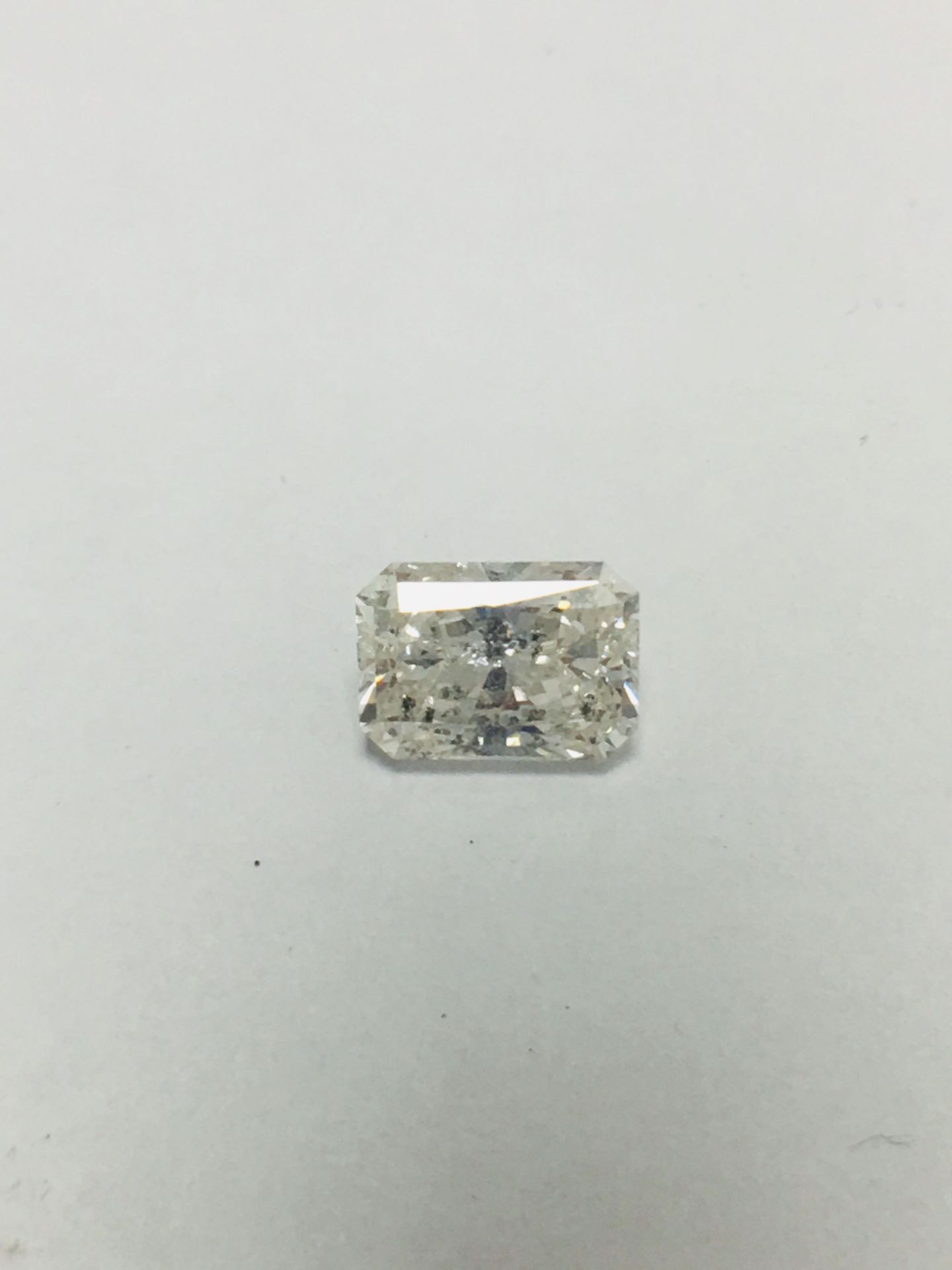 1.08ct Radiant cut natural Diamond - Image 3 of 3