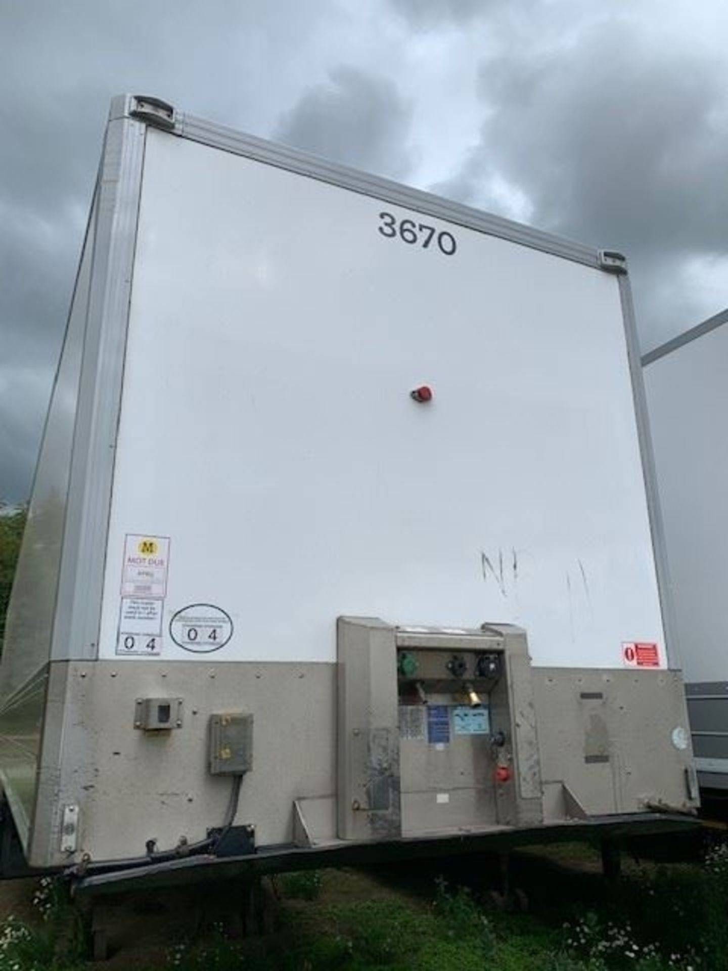 2008 Gray & Adams Fridge Trailer, [059295] Serial/Reg Number: C266020 Chassis/Frame Number: C266020 - Image 2 of 4