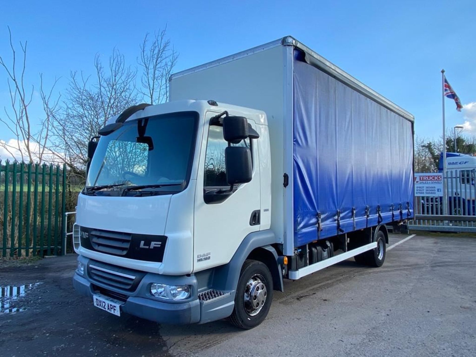 2012/12 Plate DAF LF 45.160 7.5 Ton Curtainsider, [059585] Serial/Reg Number: DX12 APF Chassis/Frame