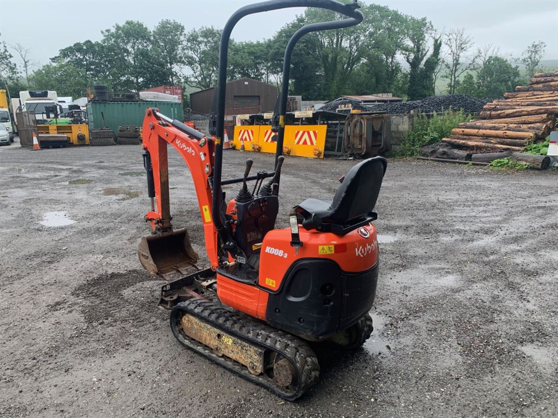 2018 Kubota K008-3 Micro Digger - ONLY 753hrs - Image 6 of 17