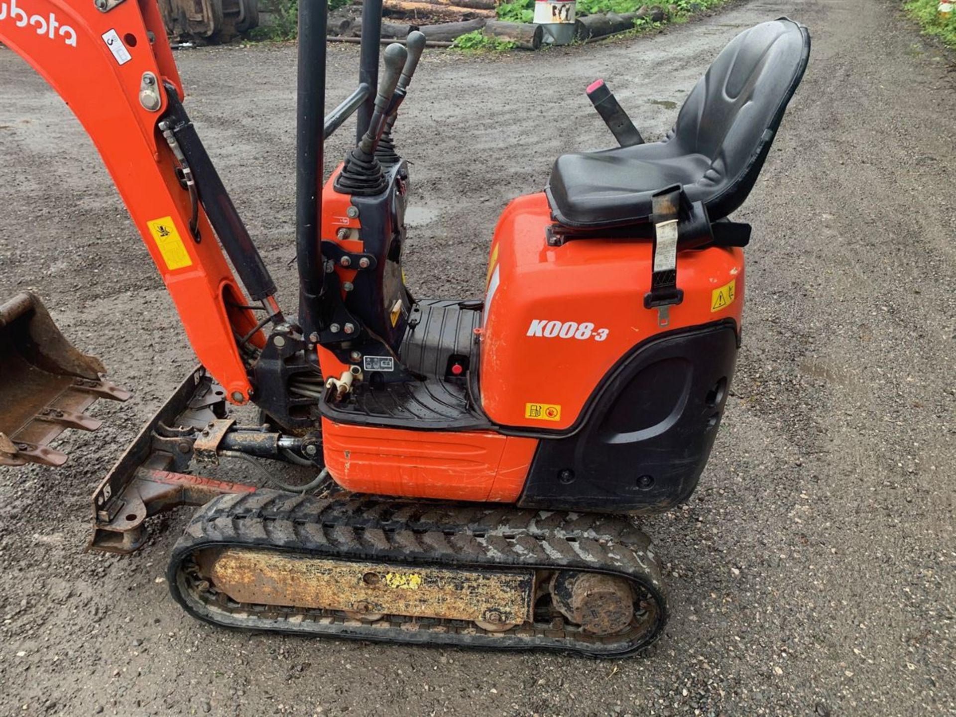 2018 Kubota K008-3 Micro Digger - ONLY 753hrs - Image 4 of 17