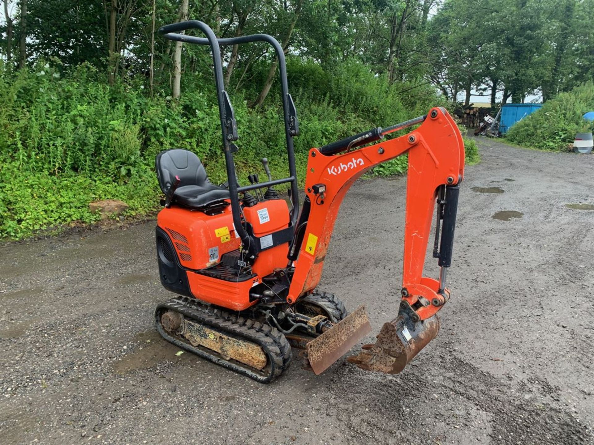 2018 Kubota K008-3 Micro Digger - ONLY 753hrs - Image 10 of 17